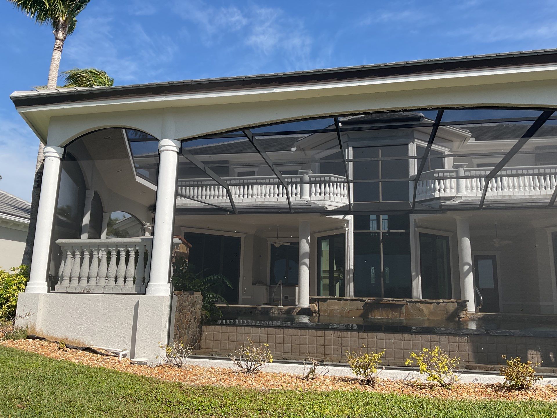 7-Inch Seamless Gutters for Heavy Rainfall in Cape Coral FL by Gutter Professors