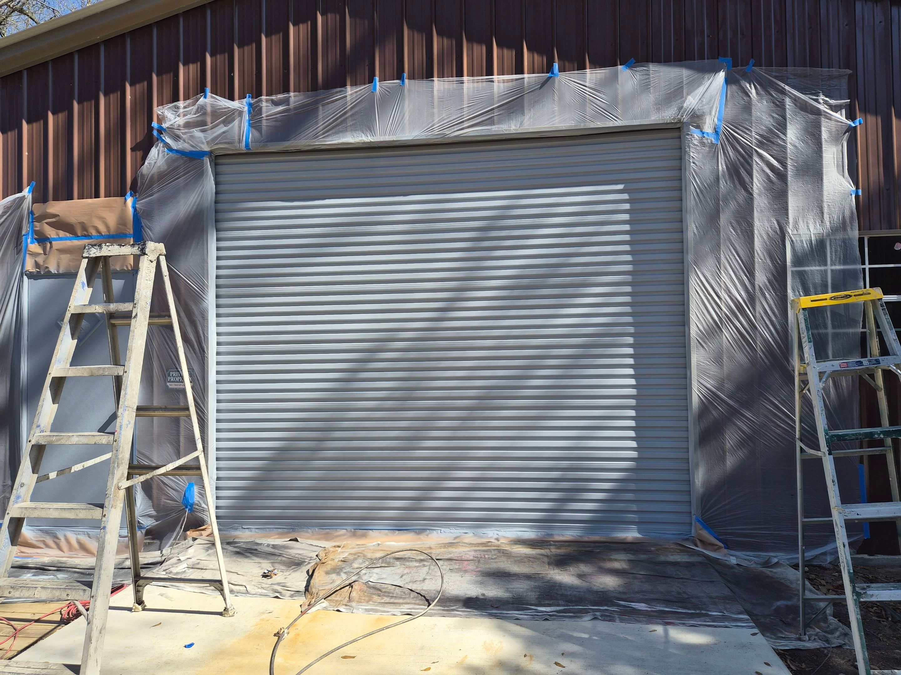 Exterior Garage Painting in Tyler, TX 🎨 by Quality Coats Painting