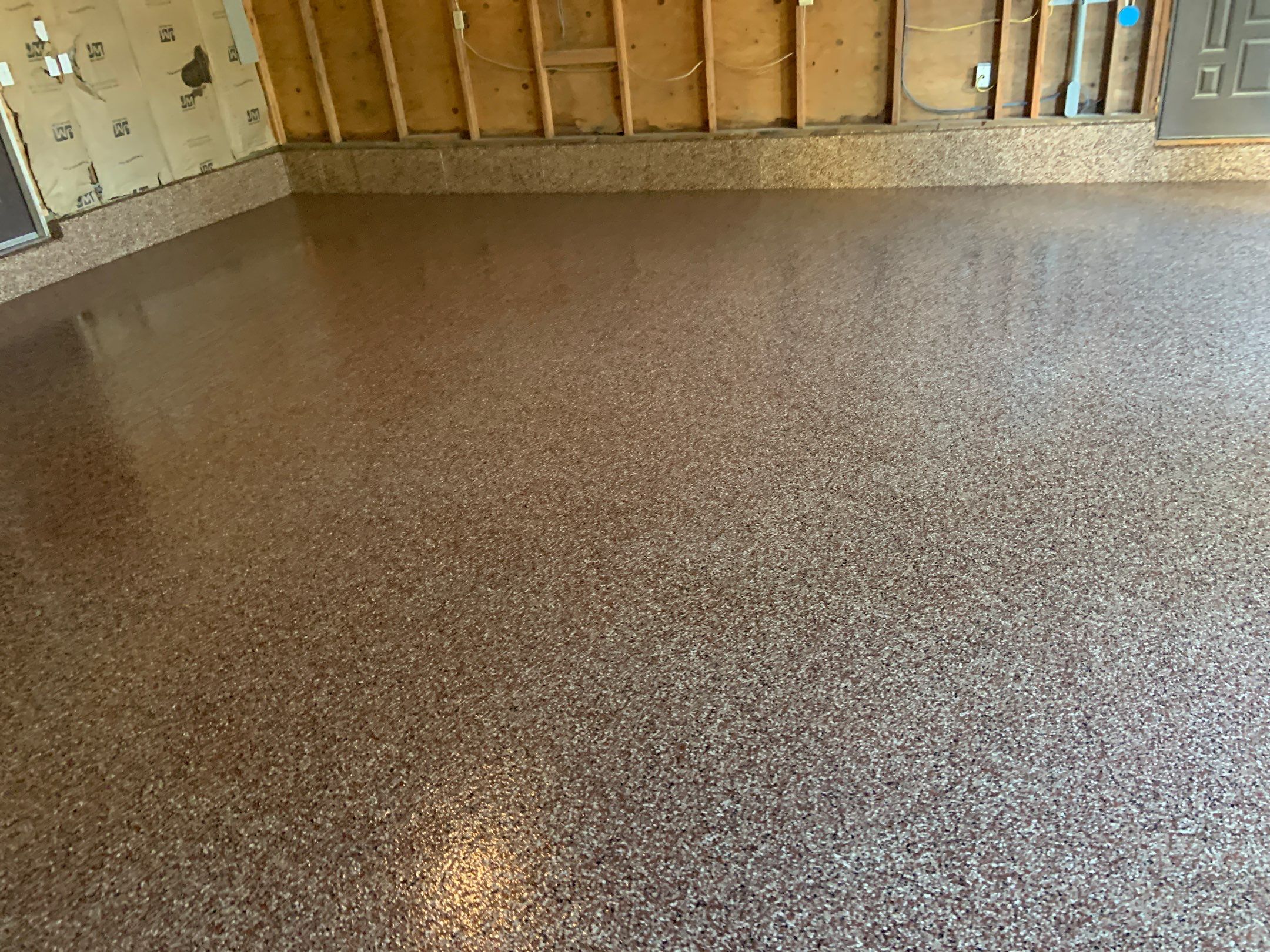 Countertop Transformation using Galaxy Colorway by Croc Coatings, LLC