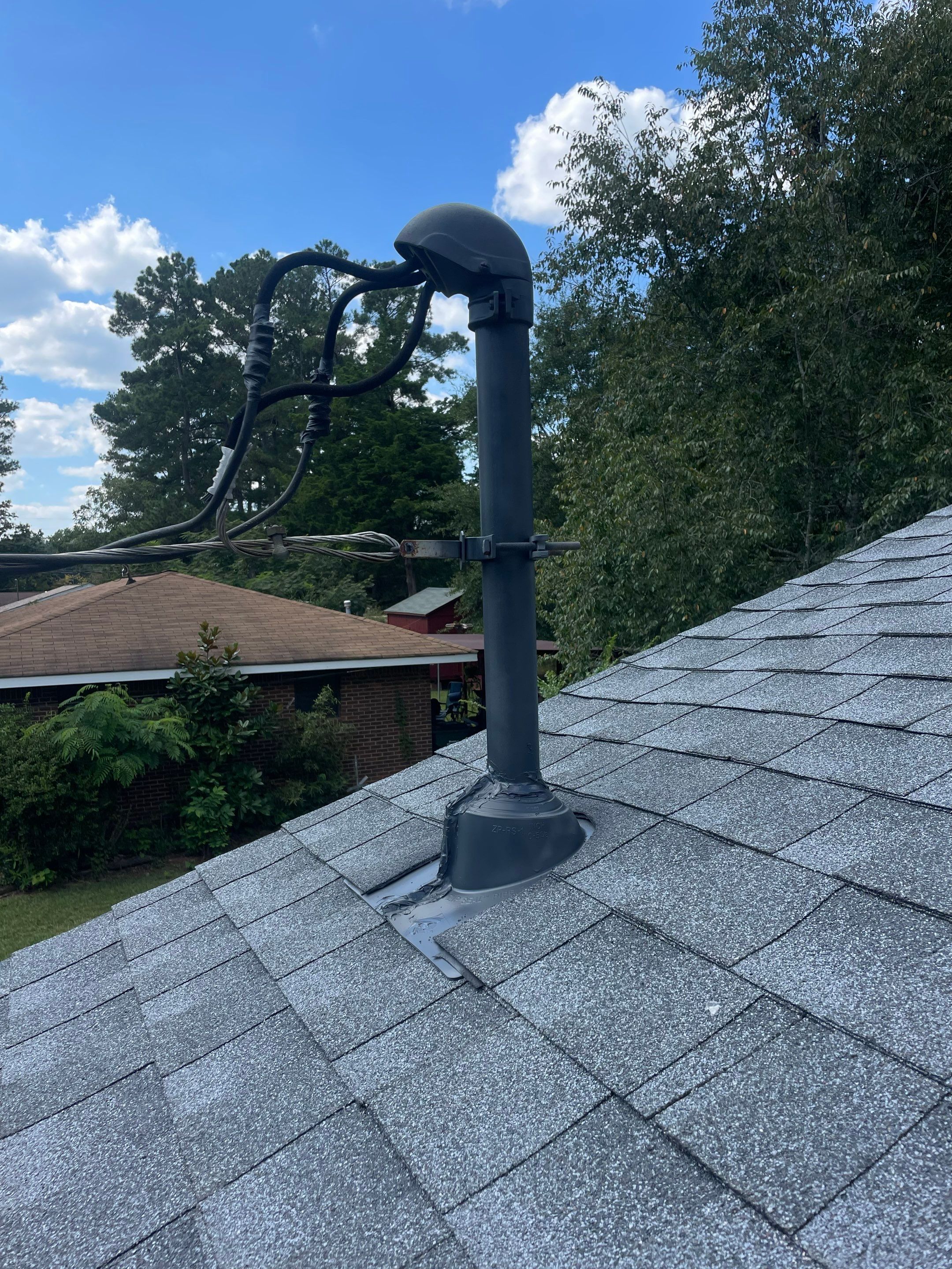 Roof replacement and Gutters Guards Installation  by Deerfield Roofing LLC