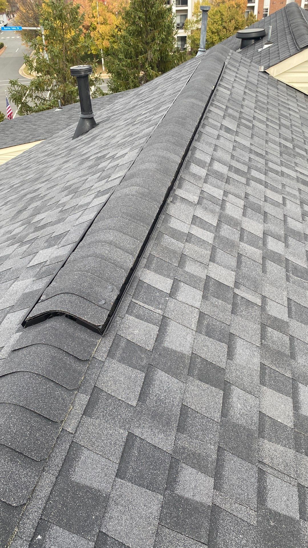 Herndon: Residential Roof Replacement with CertainTeed Landmark Pro in Max Def Moire Black by RM Banning, Inc.