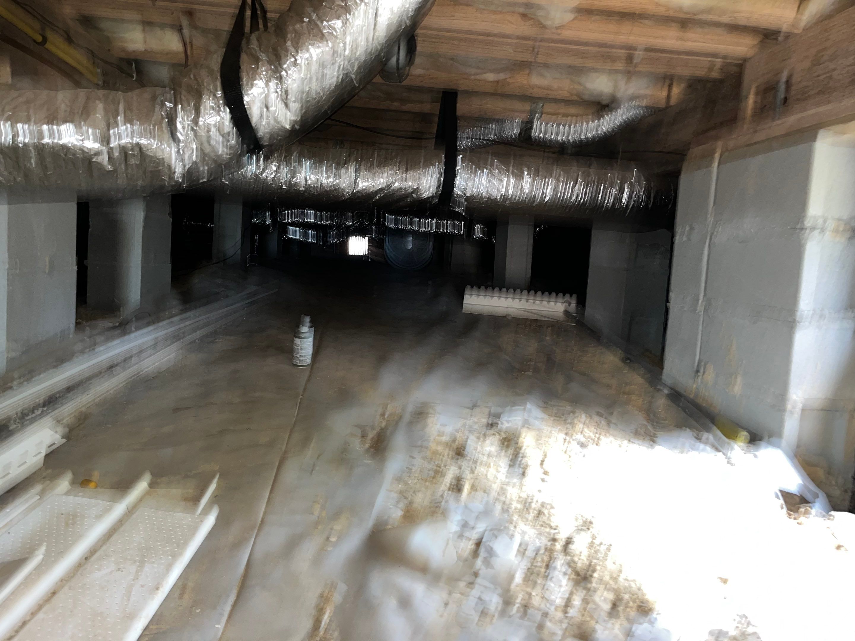 Impact Choice Encapsulation with French Drain, Mold Removal, and Crawlspace Door by Impact Crawlspace