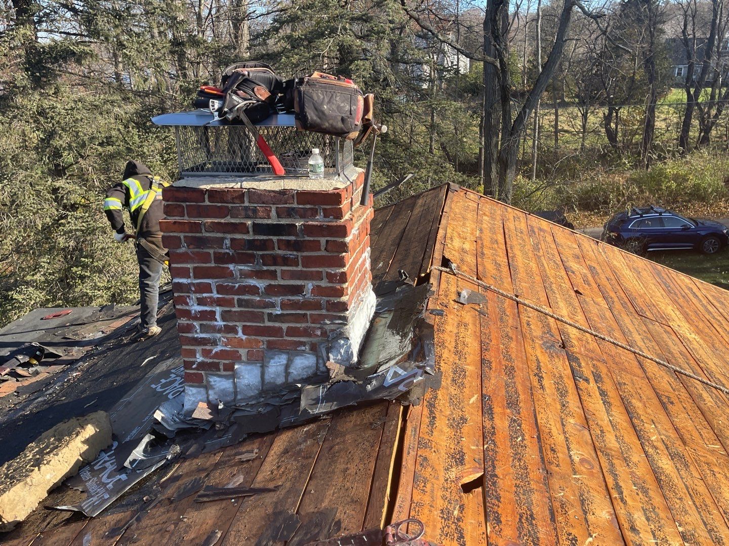 Residential Roofing Installation using GAF Timberline HDZ by Sensible Home Solutions