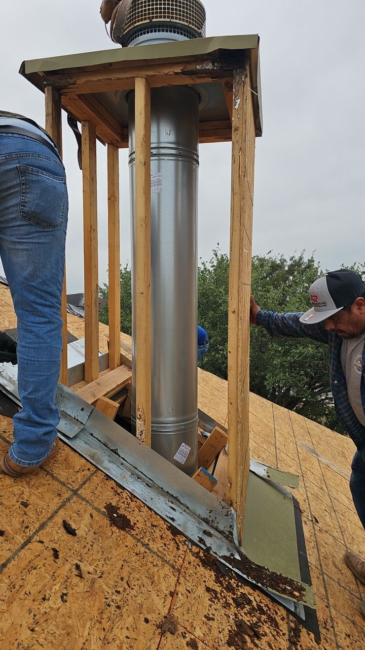 Residential Roof Replacement with Owens Corning - Duration - Sedona Canyon by Action Exteriors Austin