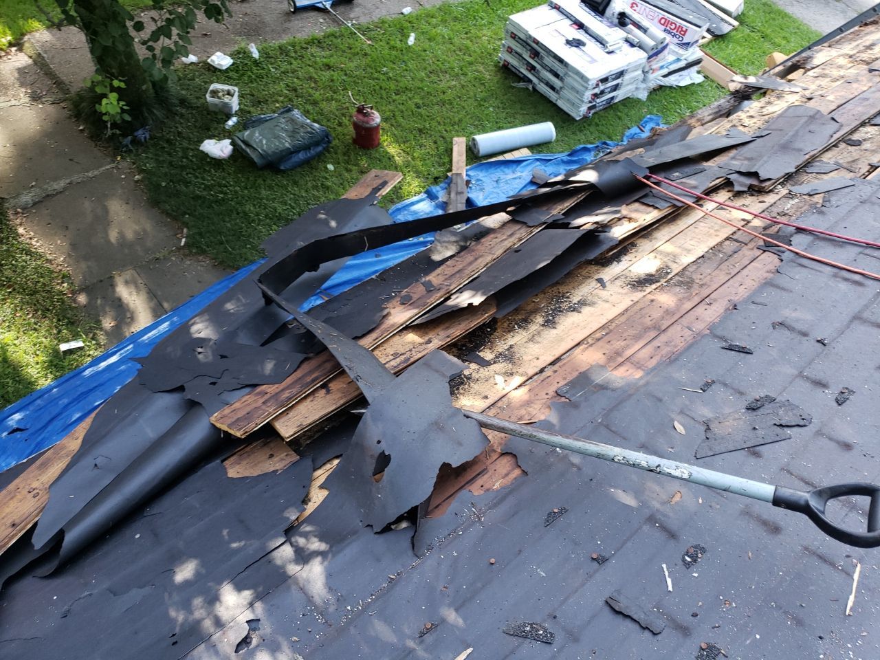 Residential Roofing Repair using Roof Replacement by American Roofing & Construction LLC