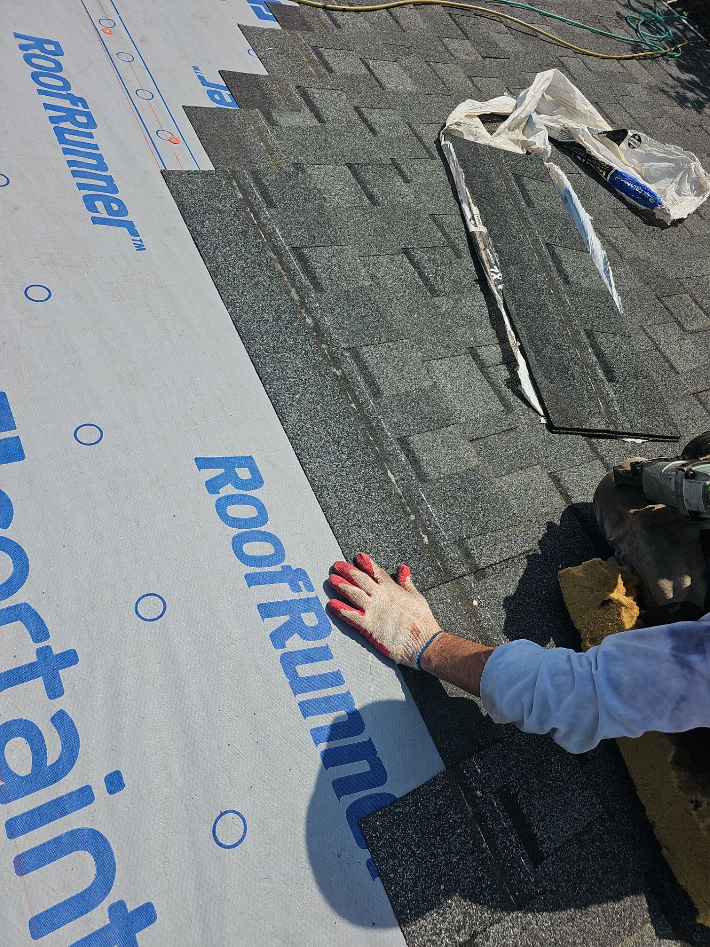 Roof Replacement - Colonial Slate by Winchester Roofing