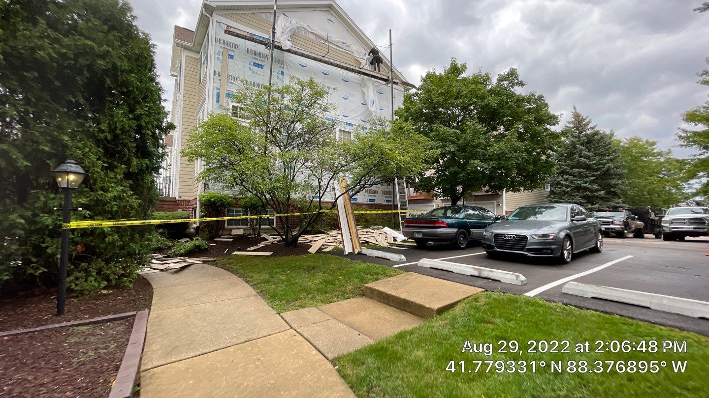 Court Yards of Orchard Valley Building 2411 by Affordable Roofing of America Inc.