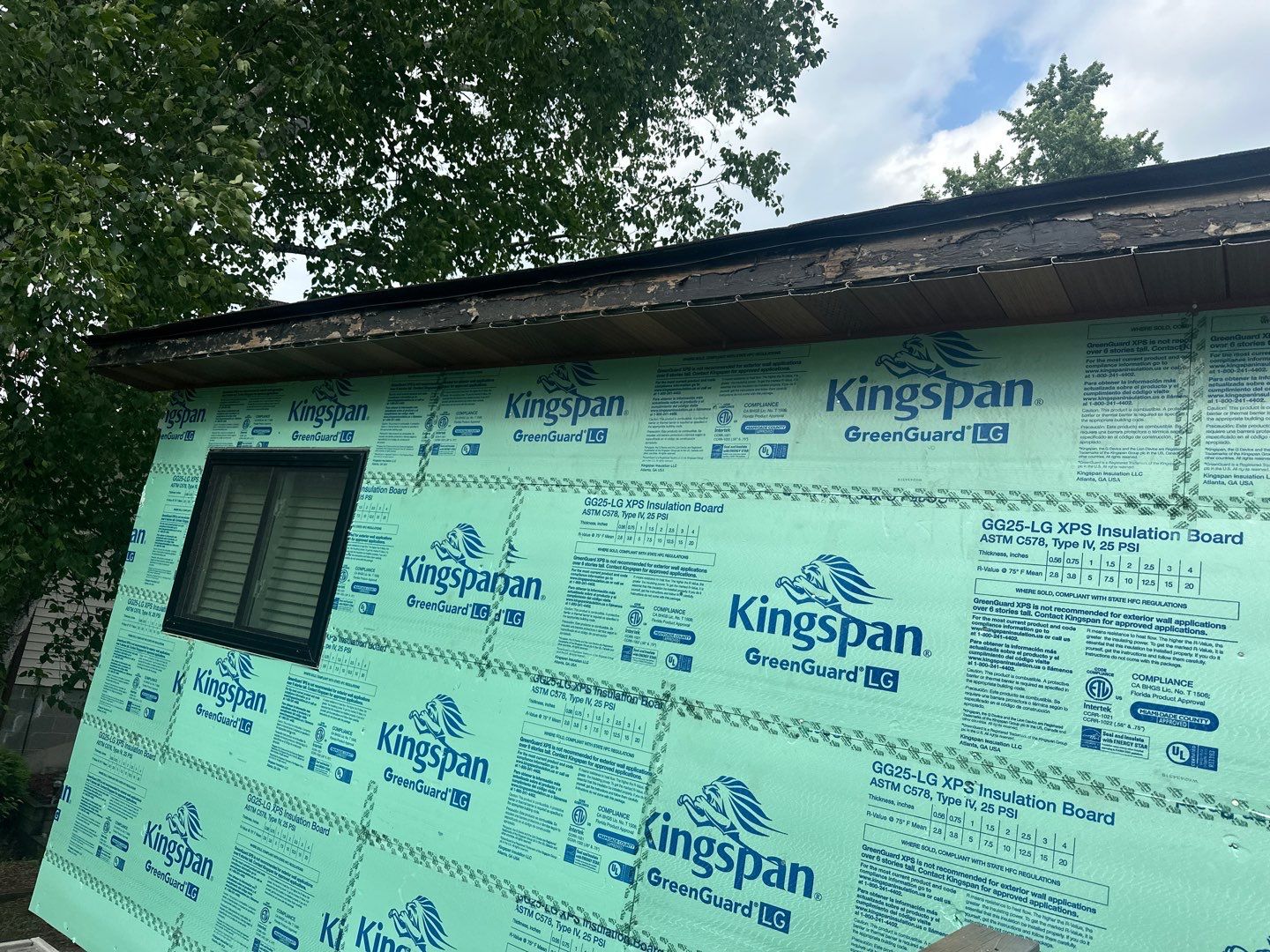 Siding Replacement using Alside Gray Oak by 180 Contractors