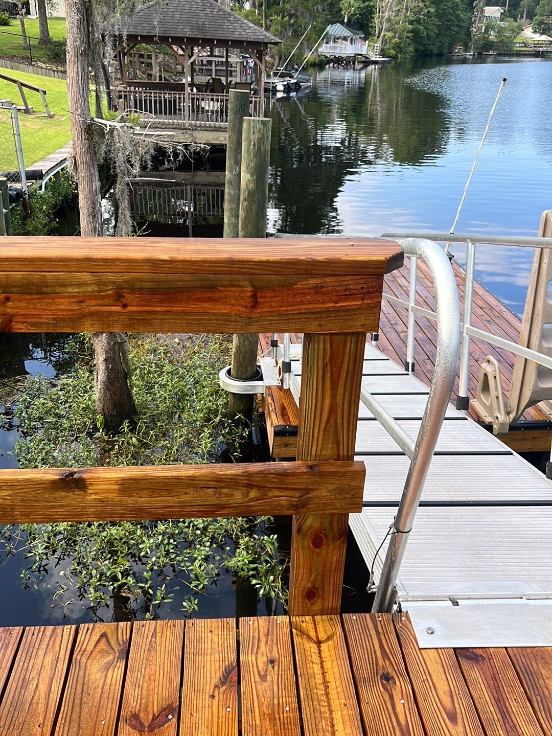 Dock using Wood Sealant by DuraSeal