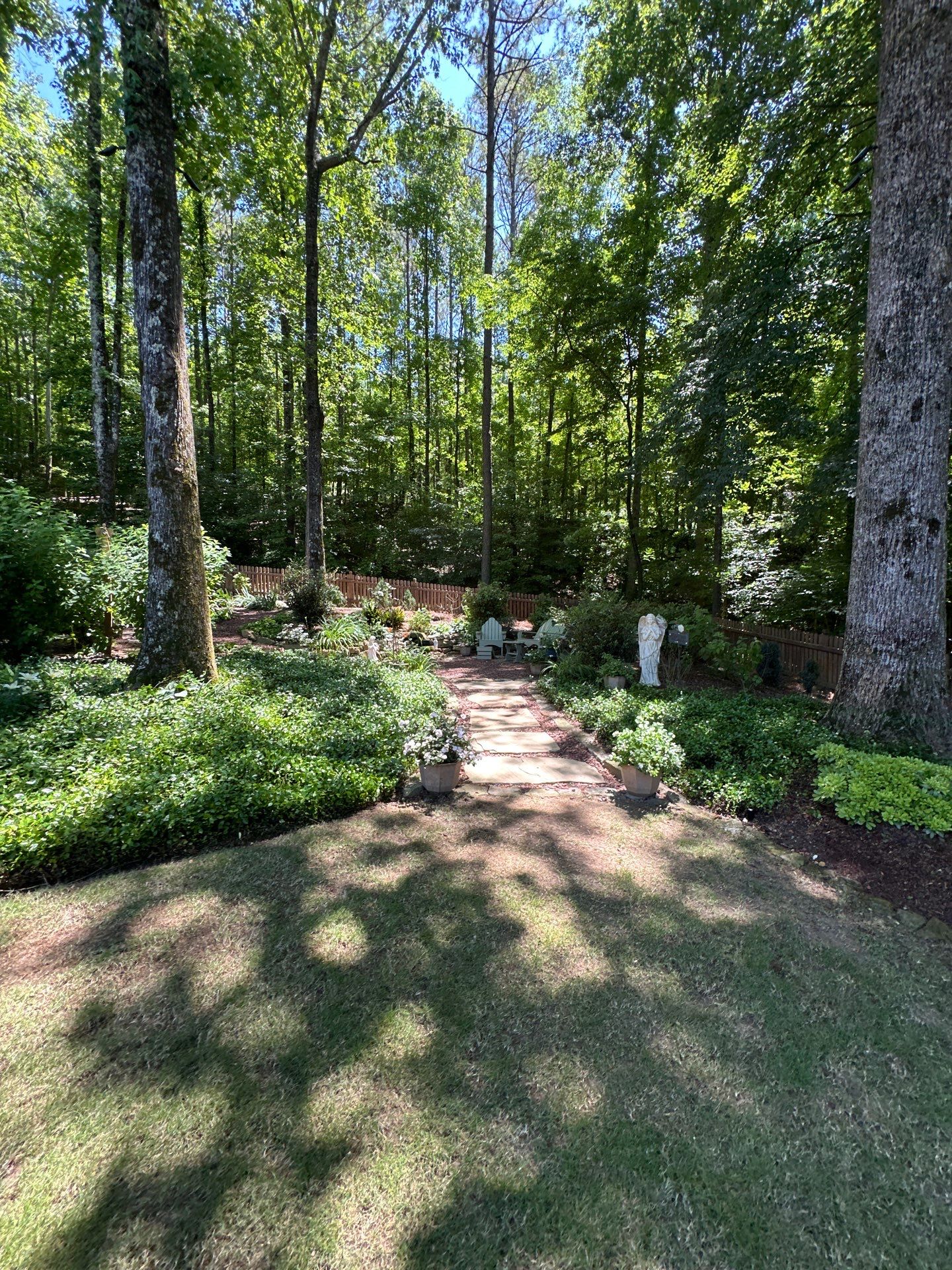 Custom Landscape Transformation and Hardscape Installation in Birmingham by NATURE ONE - LANDSCAPE DESIGN