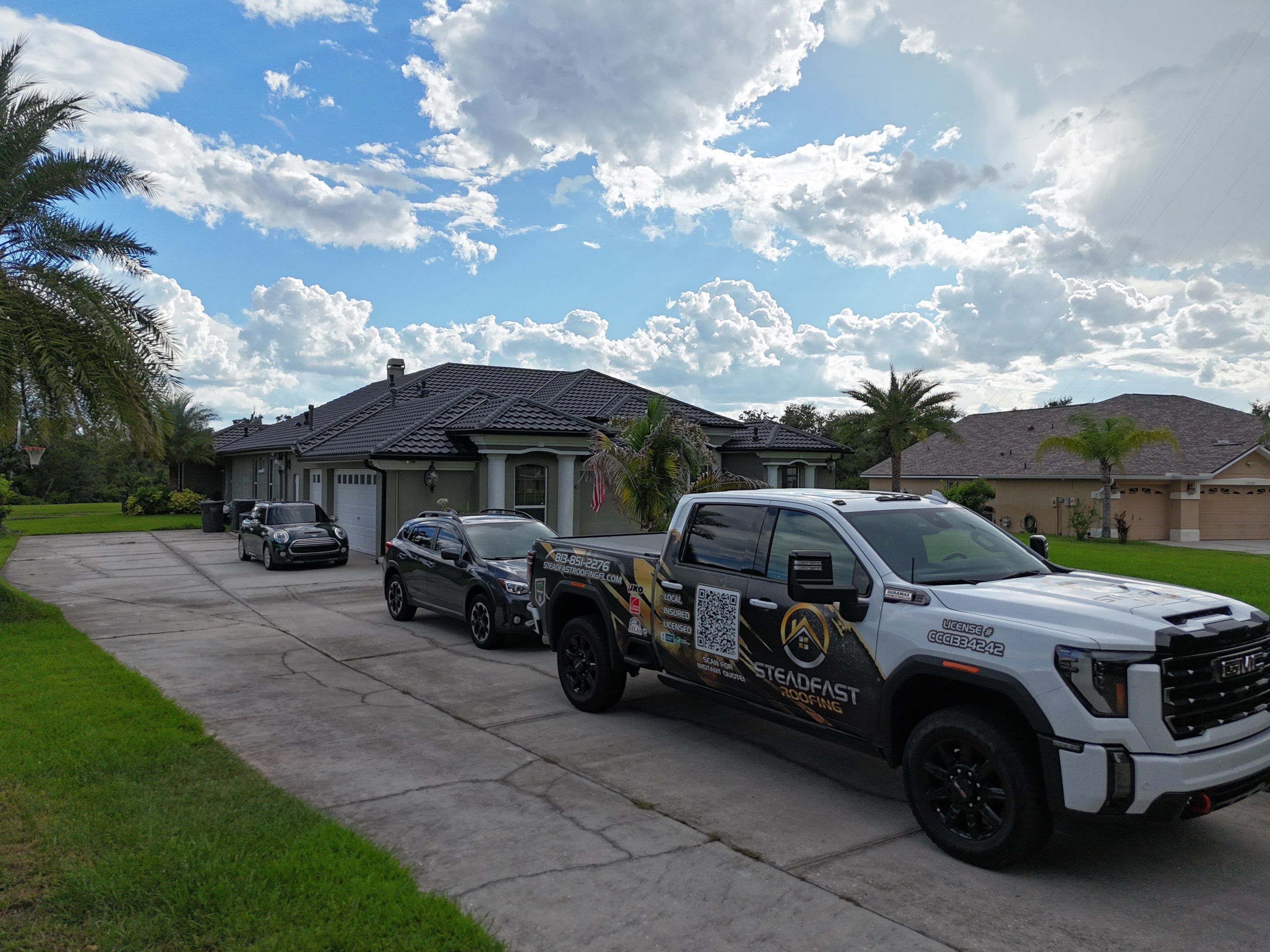 Roof Replacement in Riverview, FL. by Steadfast Roofing