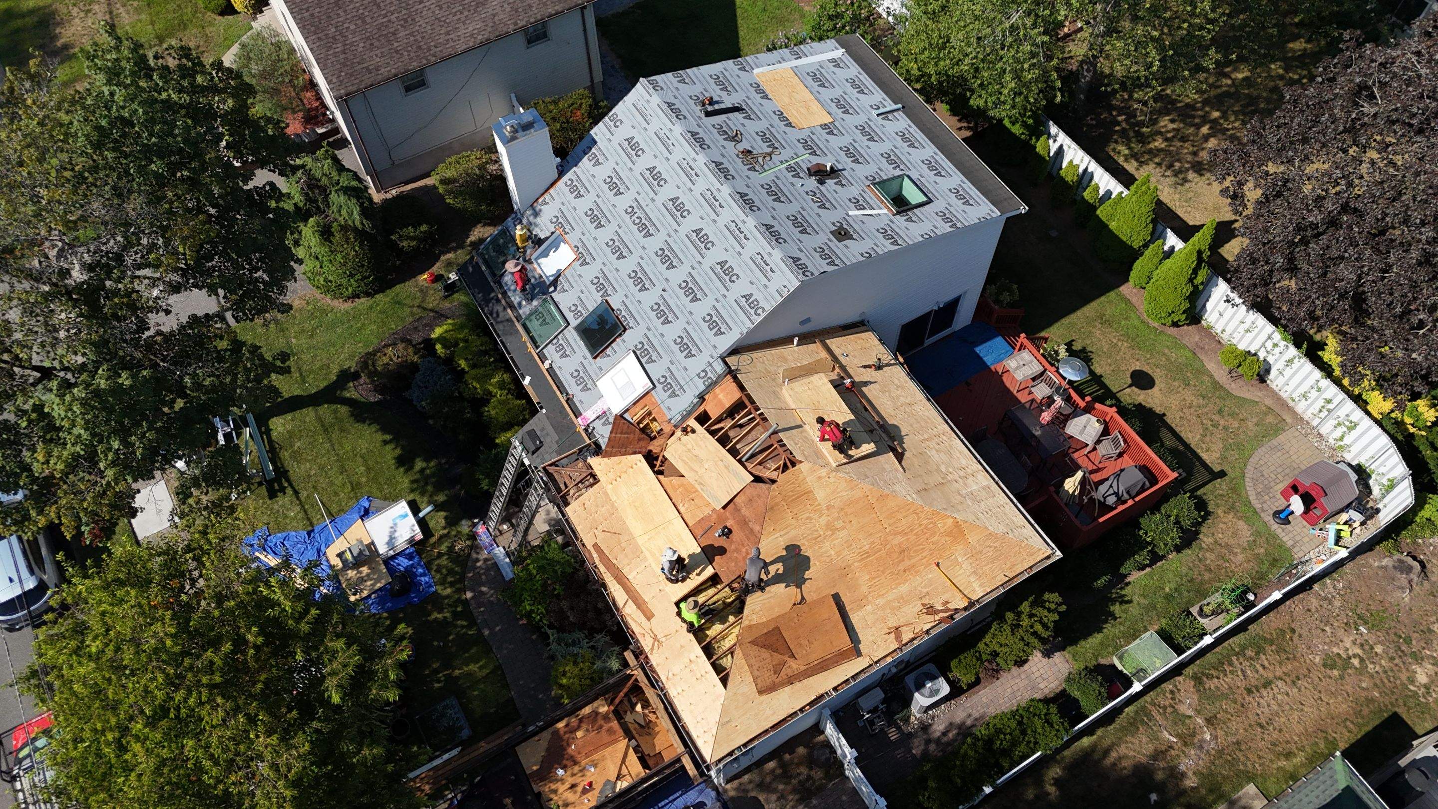 Roof Project in Fair Lawn, NJ. by All State Home Improvement Inc.