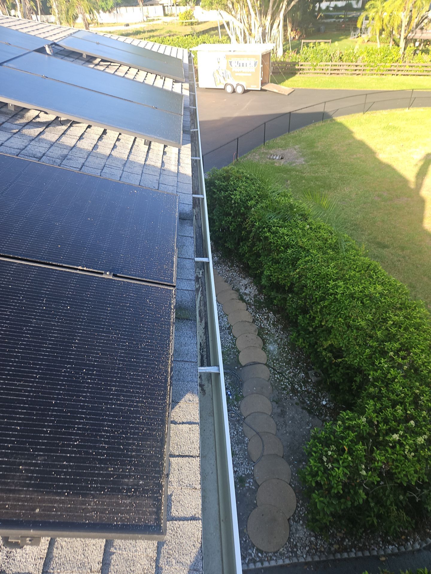 Cleaning Gutters in Sarasota FL by Gutter Professors