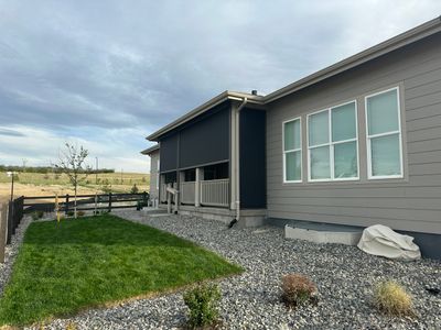 Exterior All-Weather MagnaTrack Screens Installation for Castle Rock Home