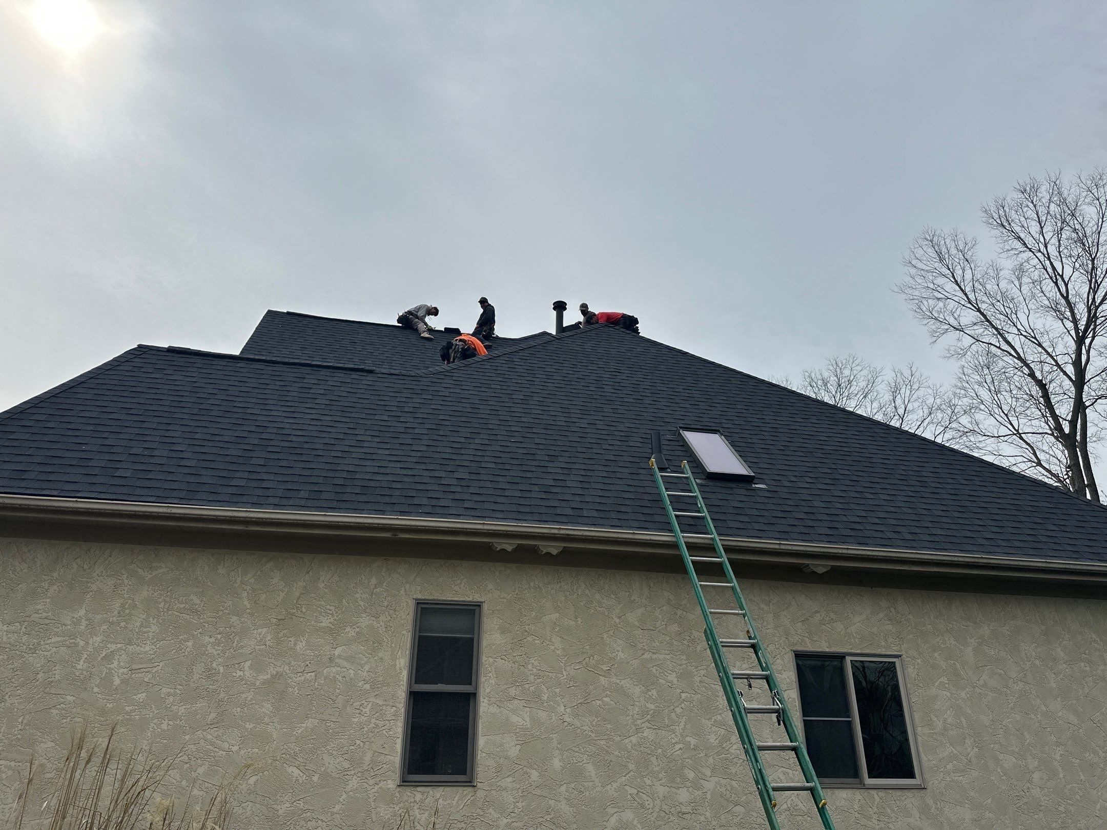 Residential Roofing Installation using Certainteed Landmark Shingles by Best Roofing & Siding Company