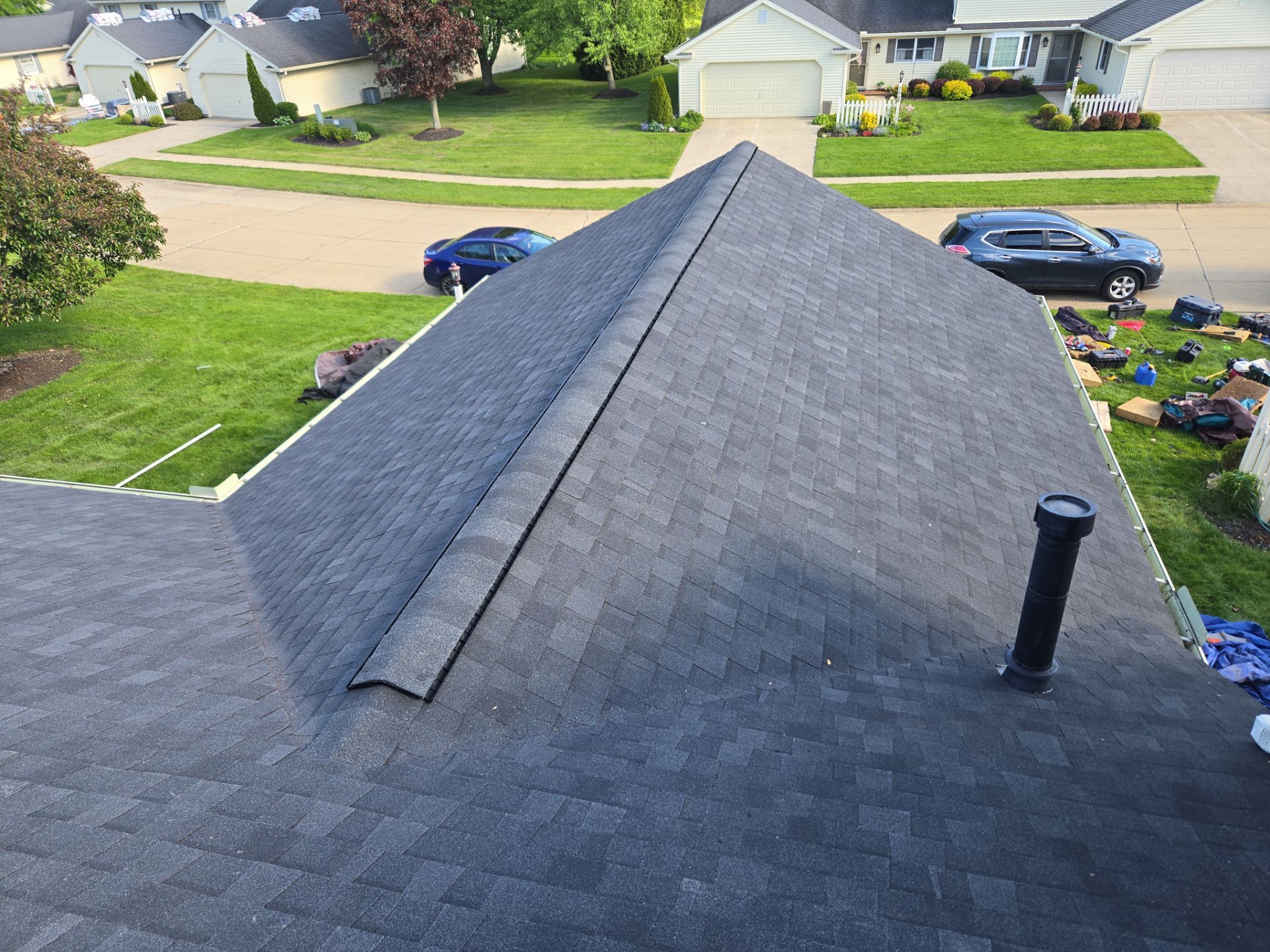 Atlas Pinnacle, Color, Black Shadow, Drip Edge, Color, Black by Eagle Eye Roofing