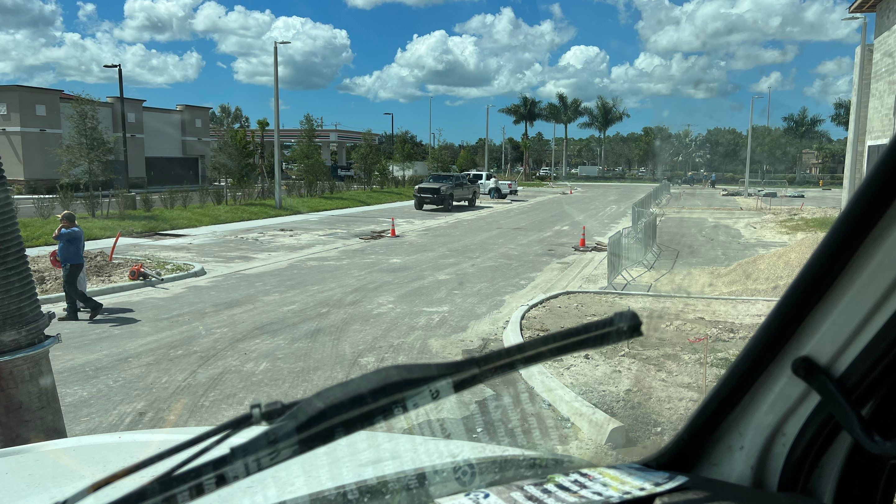 New Construction Storm Drain System Cleaning by APS Power & Water