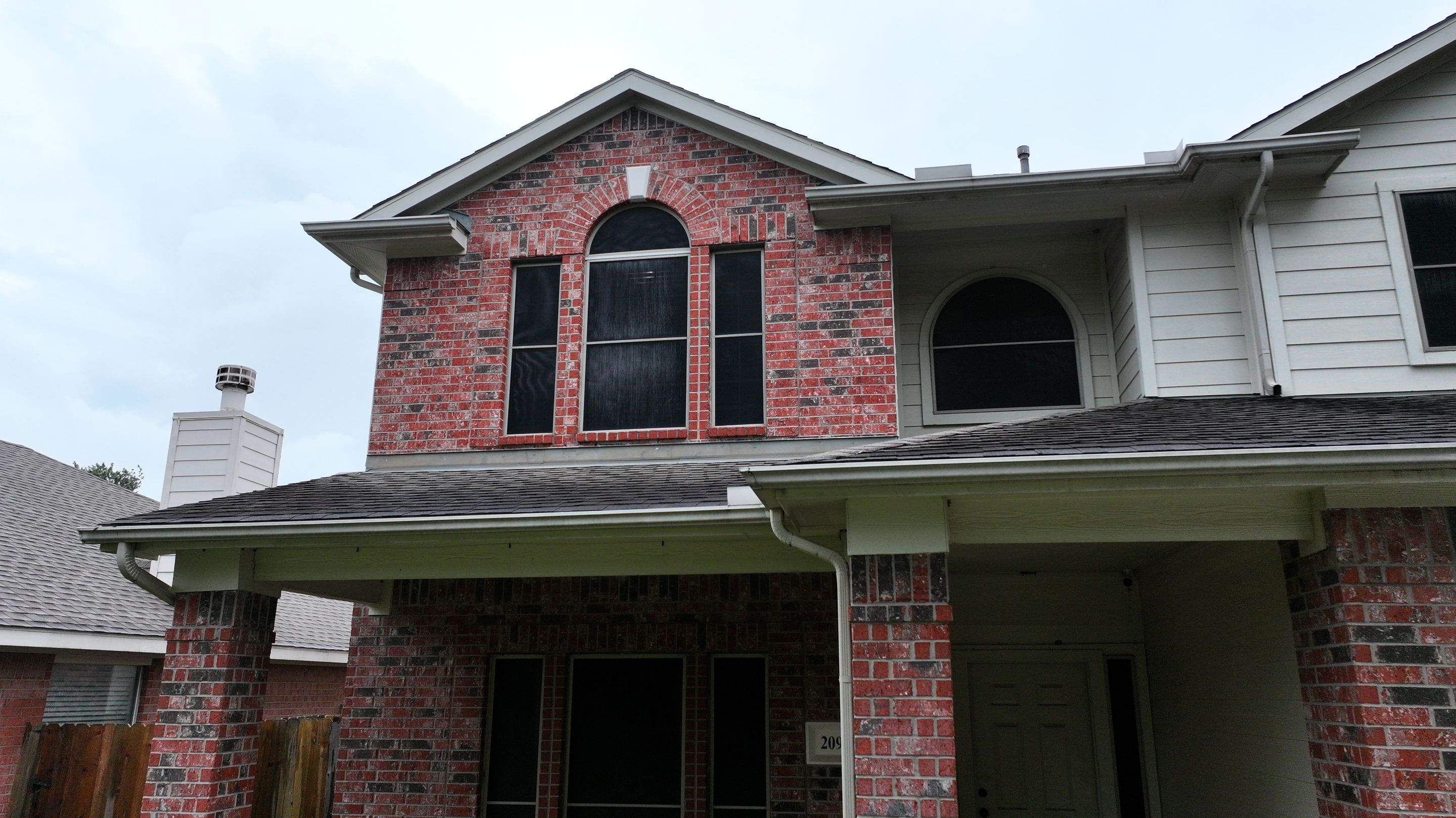 Storm Damage Dried-In & Repaired — North Houston, TX by PL Roofing & SB Roofing, LLC.