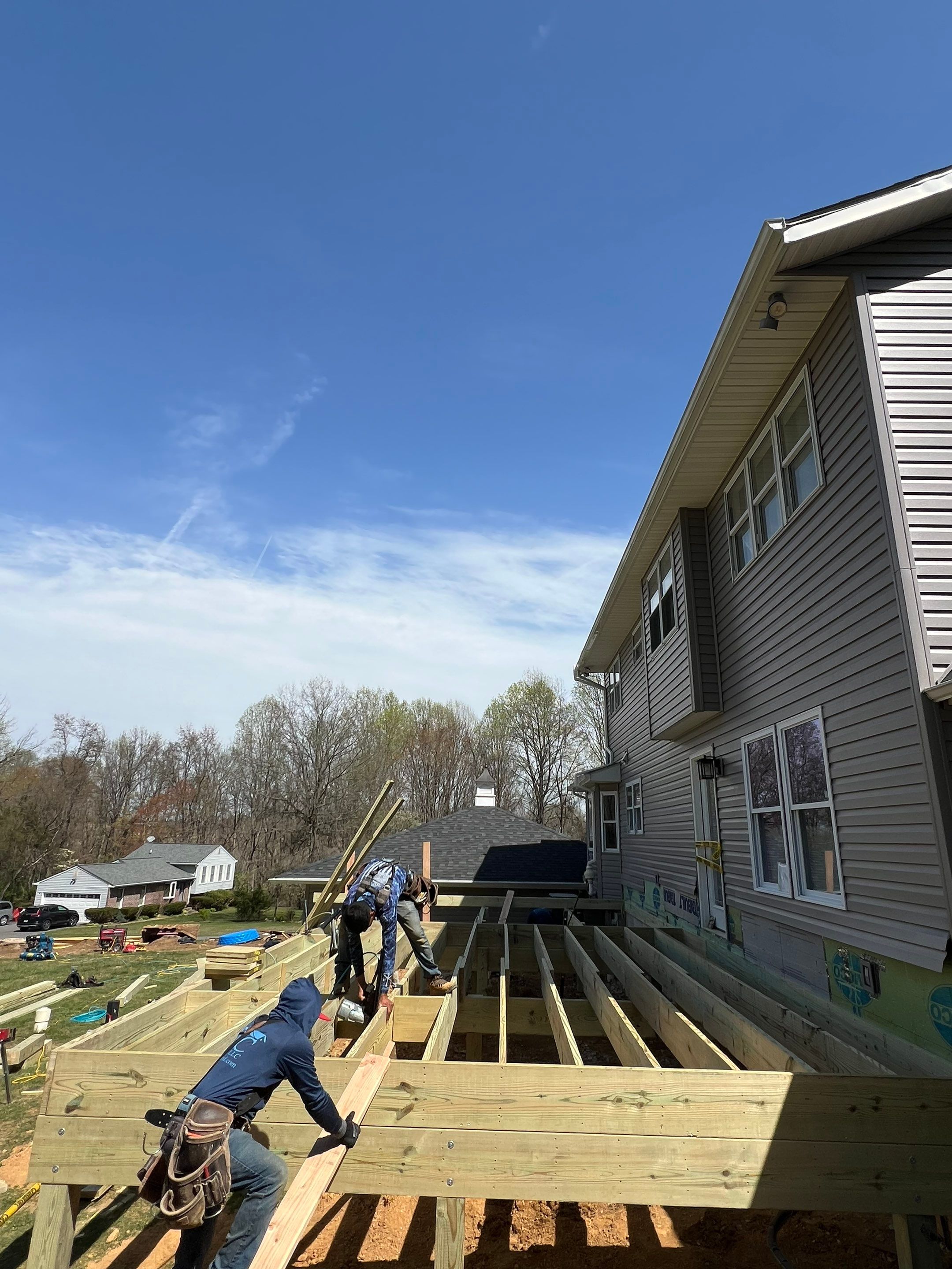 Addition & Deck  by Bec Construction Llc