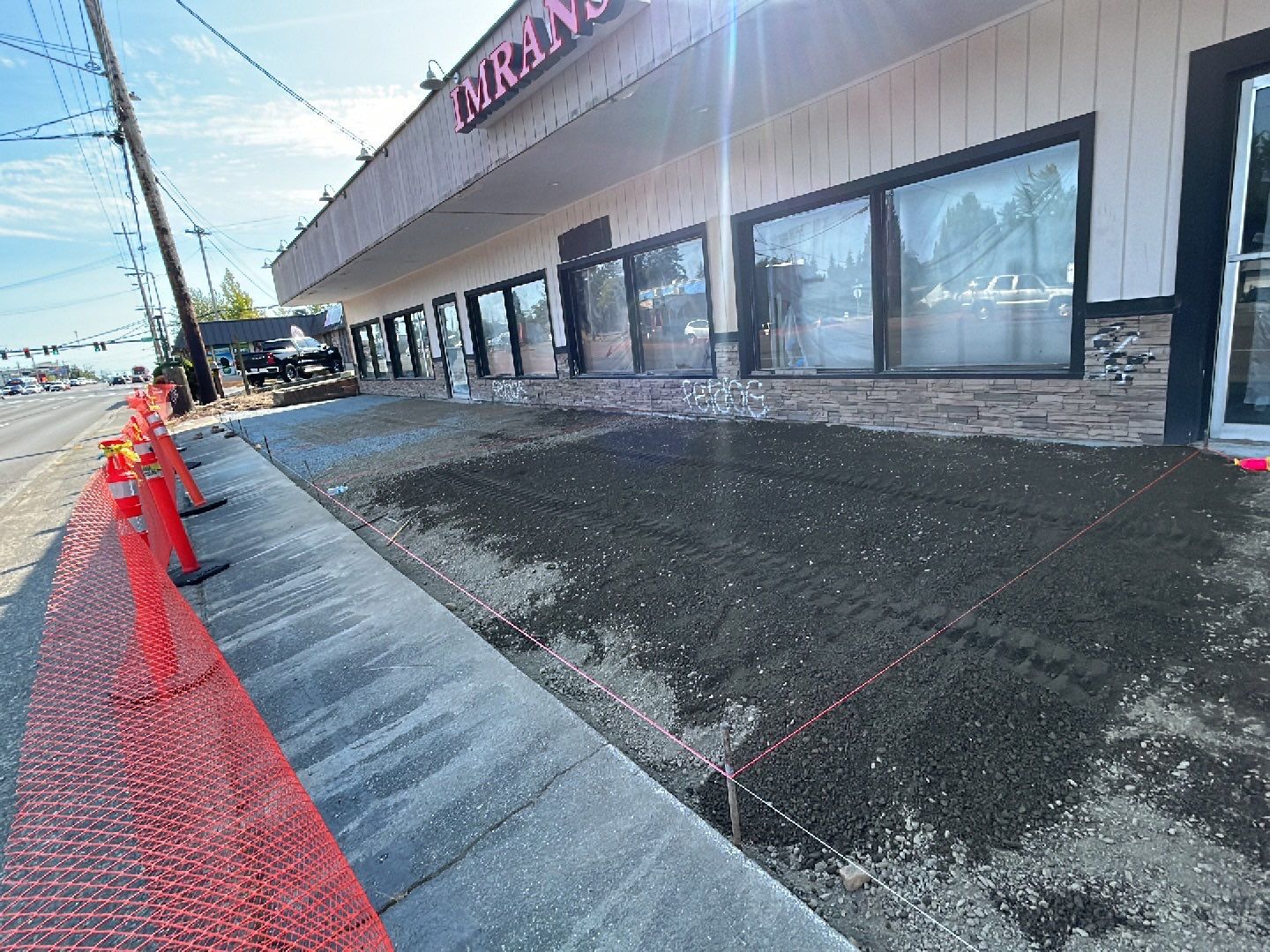 Imran's Market  by Jireh Asphalt & Concrete Inc 