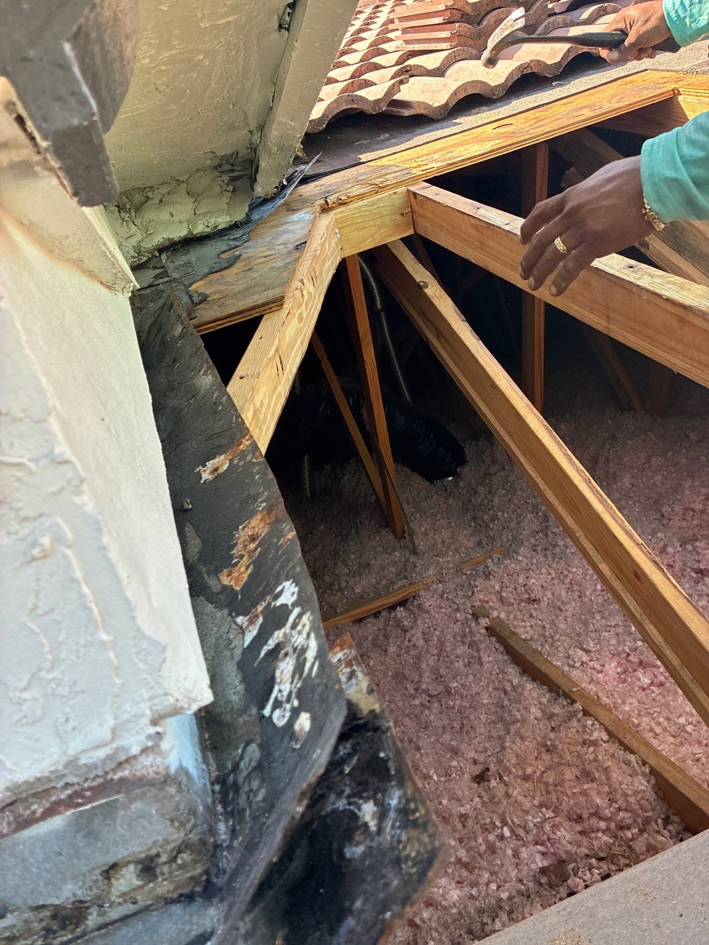 Tile Roof Repair and Structural Wood Replacement in Boynton Beach by Aastro Roofing