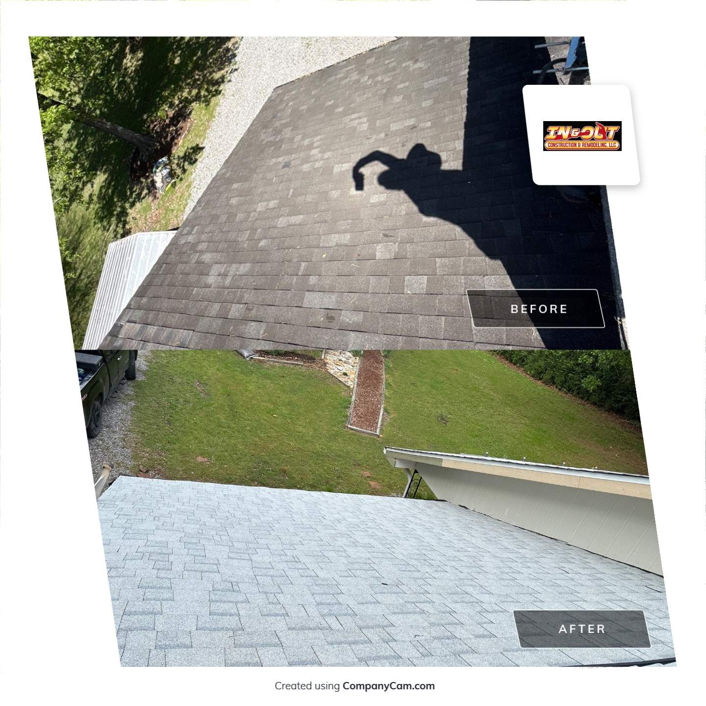 Shasta White TruDef Owens Corning Shingles by In & Out Construction & Remodeling, LLC