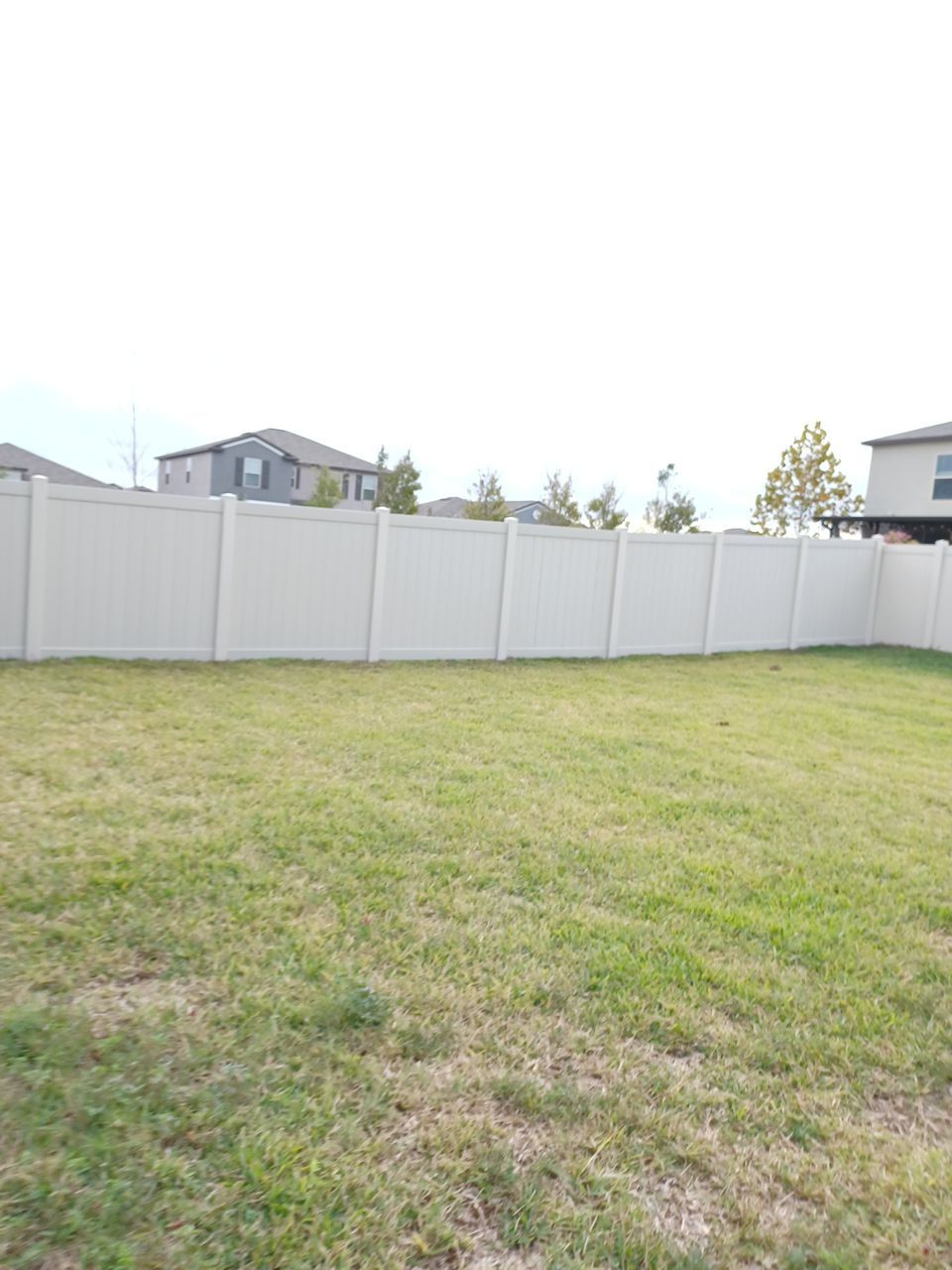 Sun City Center, FL Install 6 ft. tall Tan Vinyl Privacy Fence by Asap fence and gates, LLC
