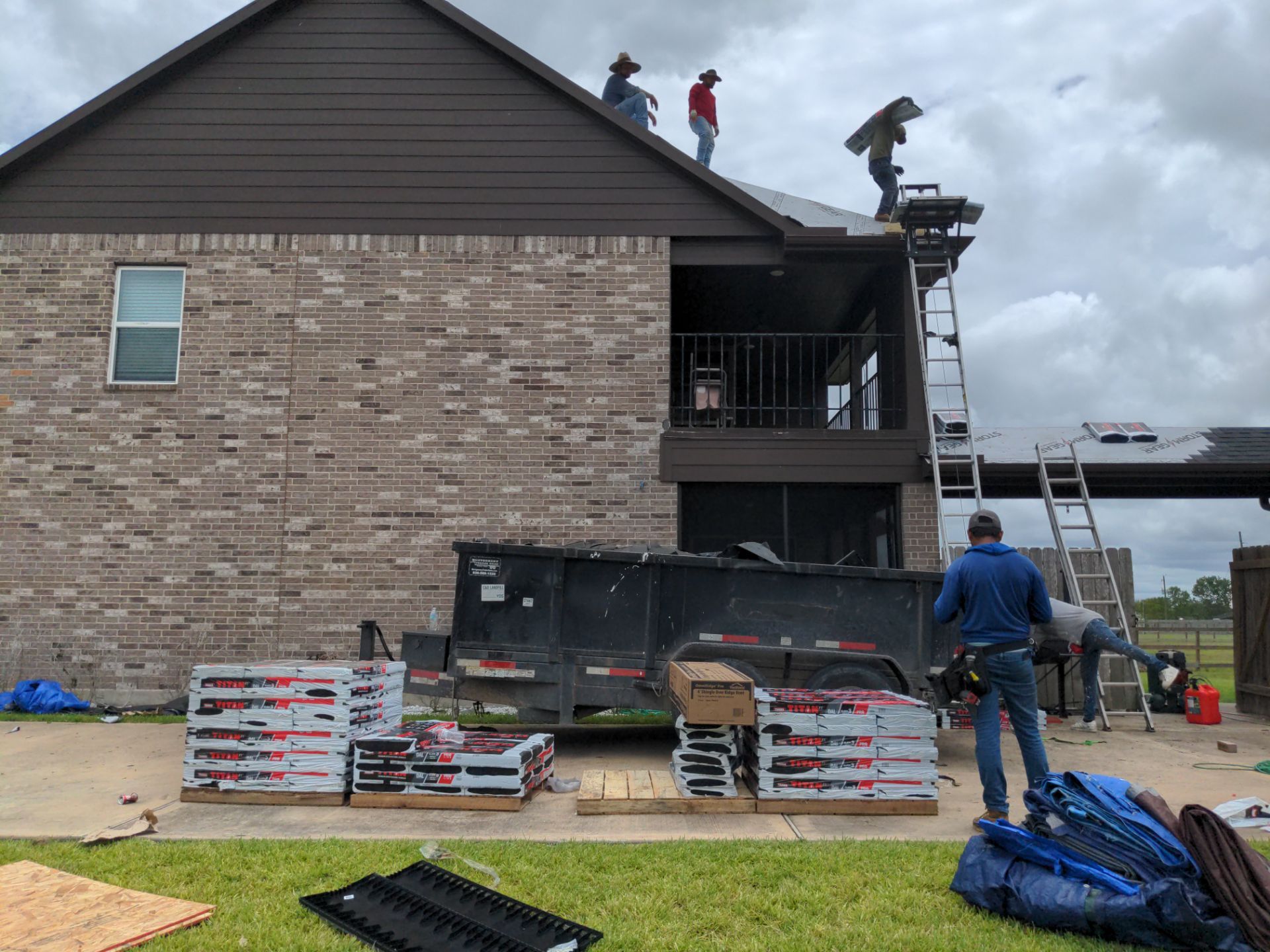 Project in Needville by Roof Guard And Construction