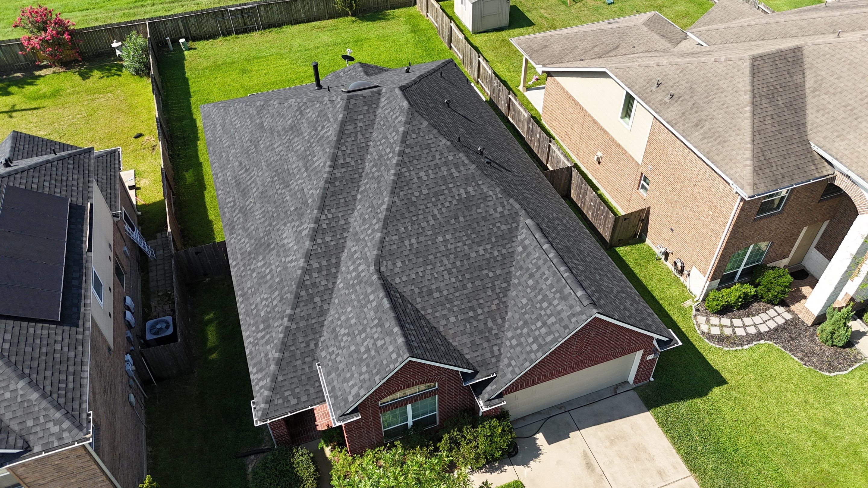 Residential Roofing Installation using IKO Dynasty in Cypress by Core Four Roofing