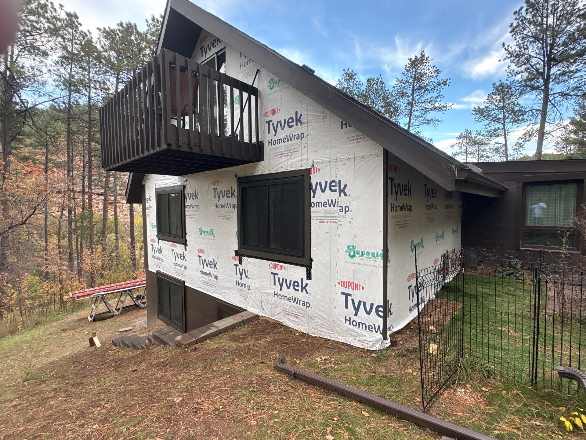 Home in the Black Hills Gets Facelift by Superior Siding Inc