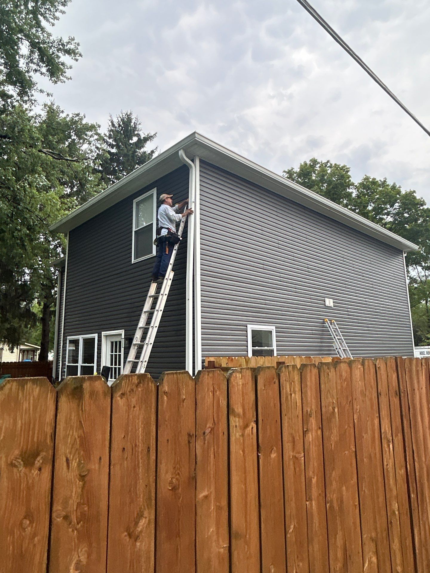 Provia Heartec Siding - Nightfall by Hoel Roofing & Remodeling