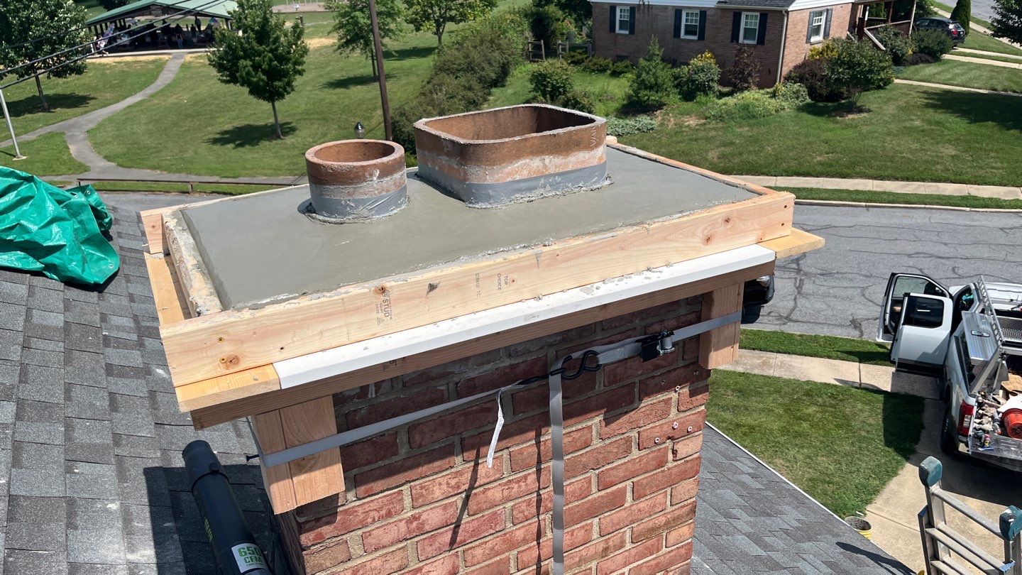 Residential Roofing Installation using Atlas Pinnacle Pristine Black Architectural Shingles by Frederick Roof Repair