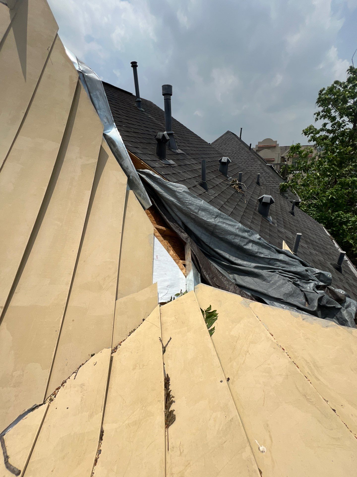 Residential Roofing Repair using Owen's Corning Duration (Lifetime) Shingles by Roof Repair Company