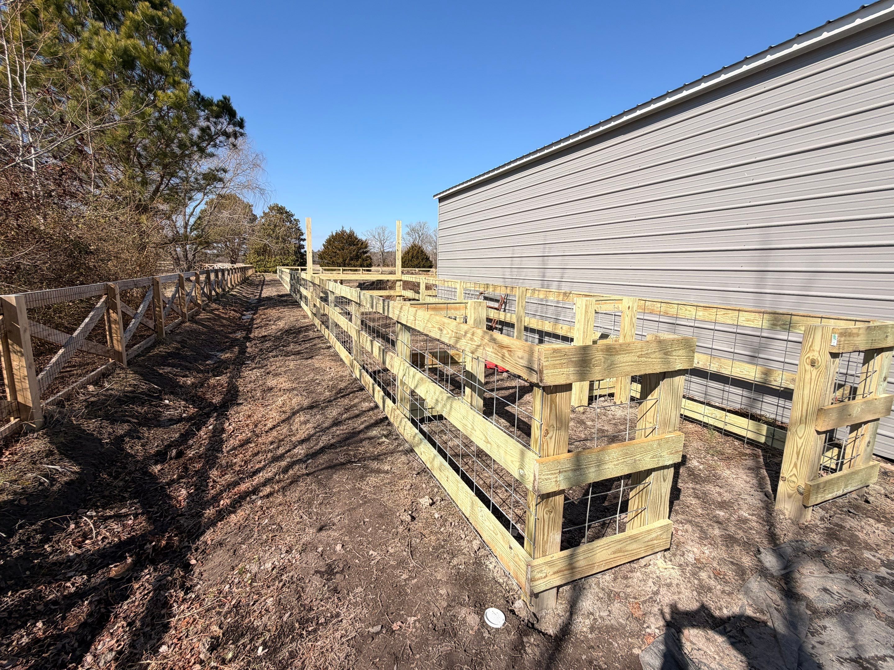 Built Strong, Built to Last – New Farm Fence Complete by Tidewater Fence