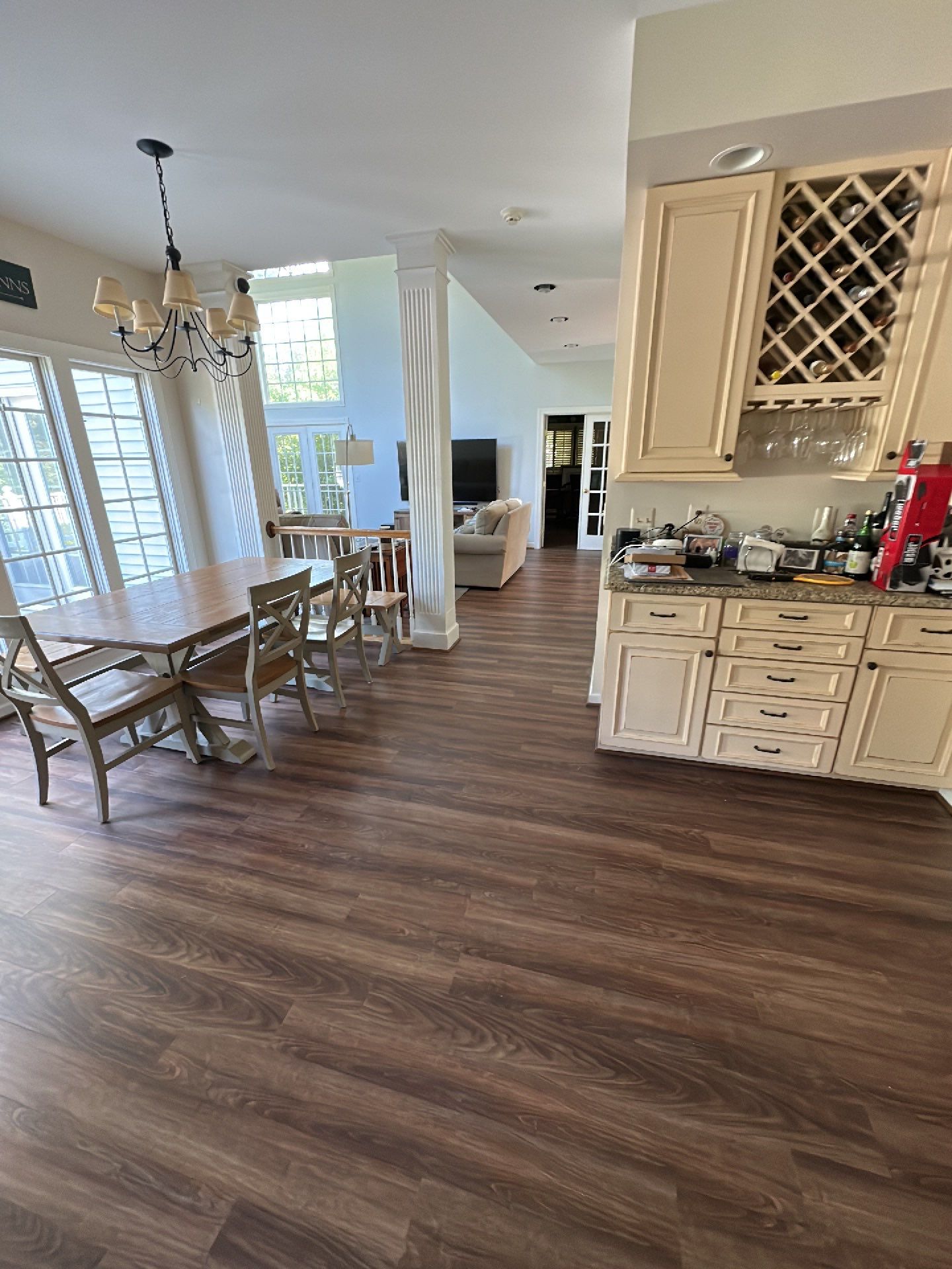 Fireplace remodel, Great Falls, VA by Fairfax Contractors, LLC