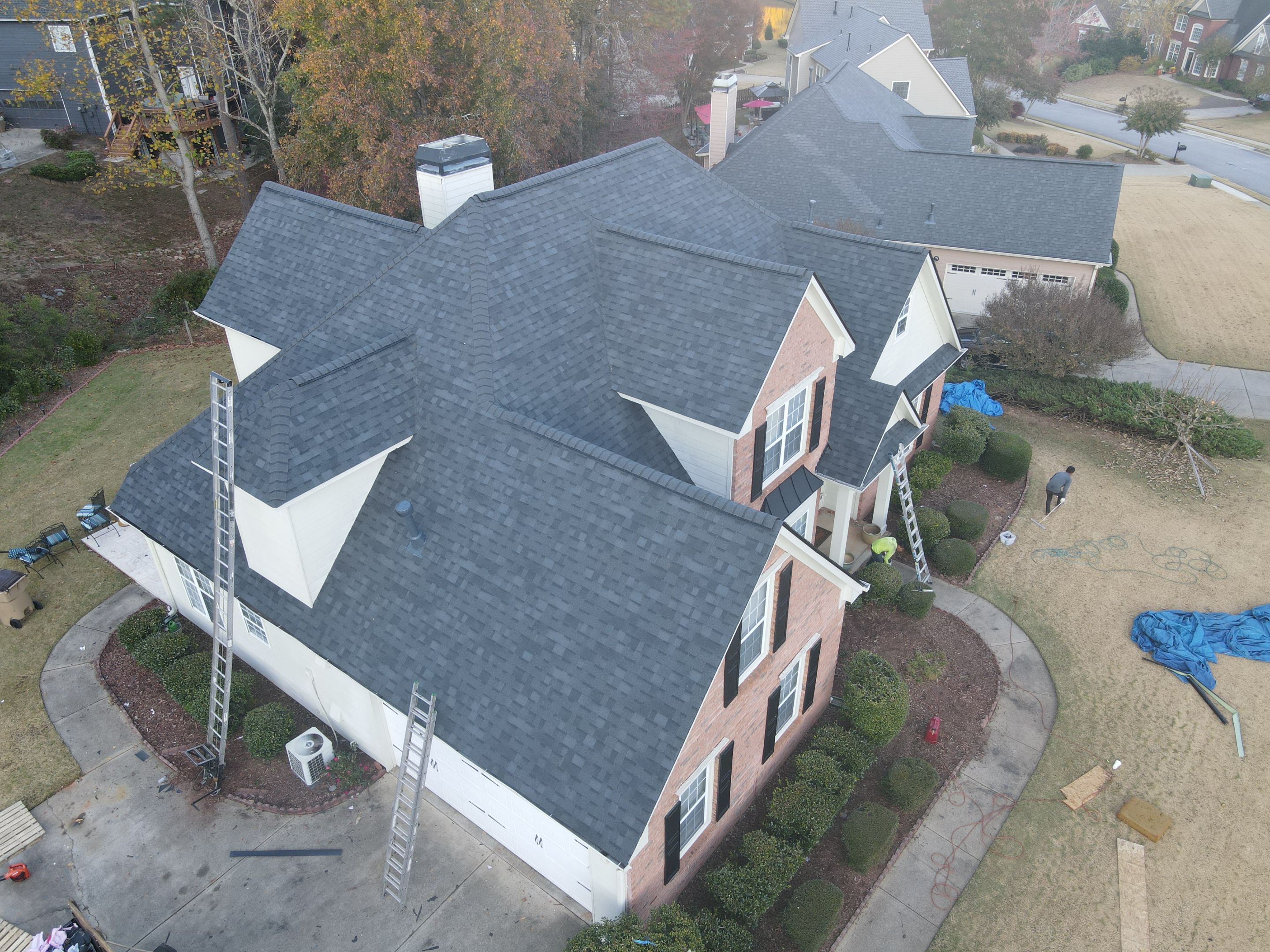 Residential Roofing Installation using Owens Corning by Inspector Roofing and Restoration