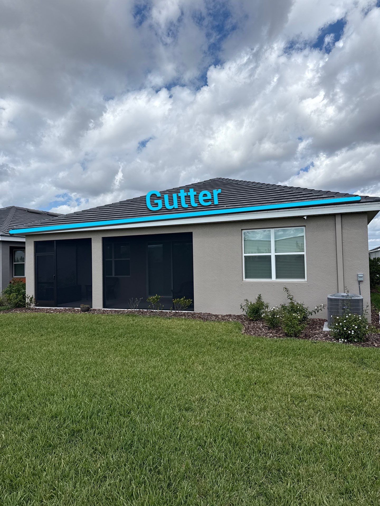 6 Inch Seamless Gutters using 6 Inch Seamless Gutters in Lakewood Ranch FL by Gutter Professors