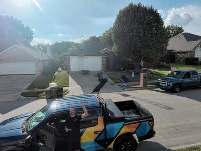 Residential Roofing Installation using TAMKO Titan Weathered Wood