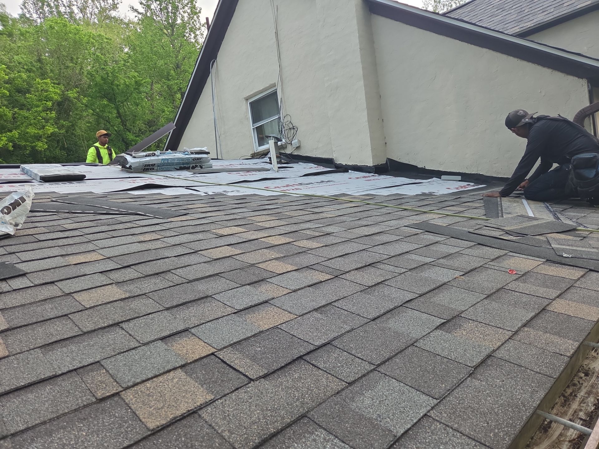 Residential Roofing Installation using Platinum Shield Roofing System from Mr. Roofer by Mr. Roofer