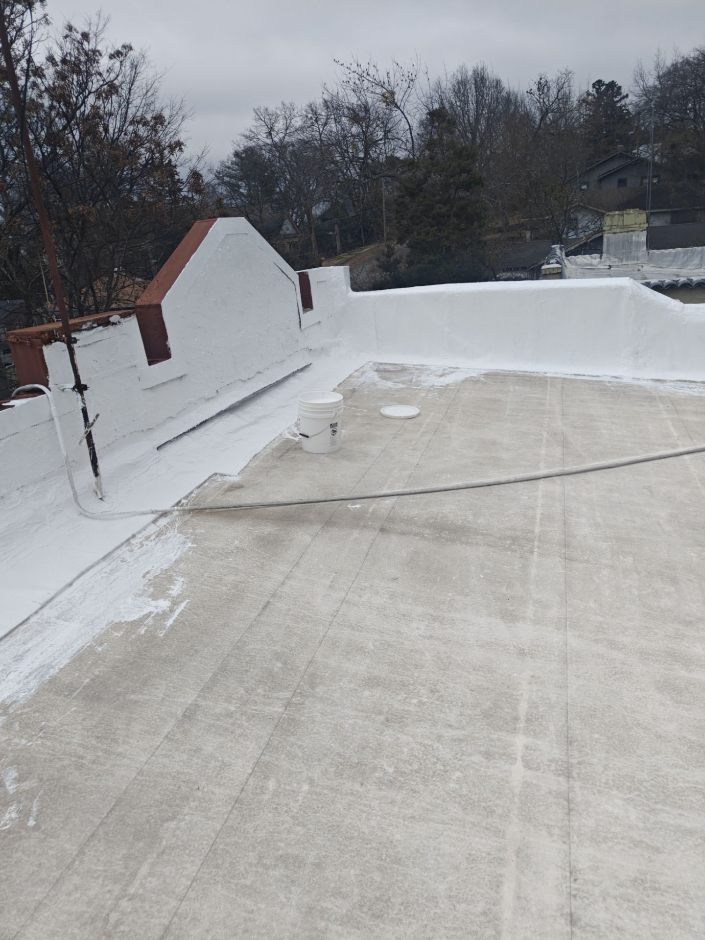 Flat Roof Restoration in Birmingham by NANOROOF Alabama