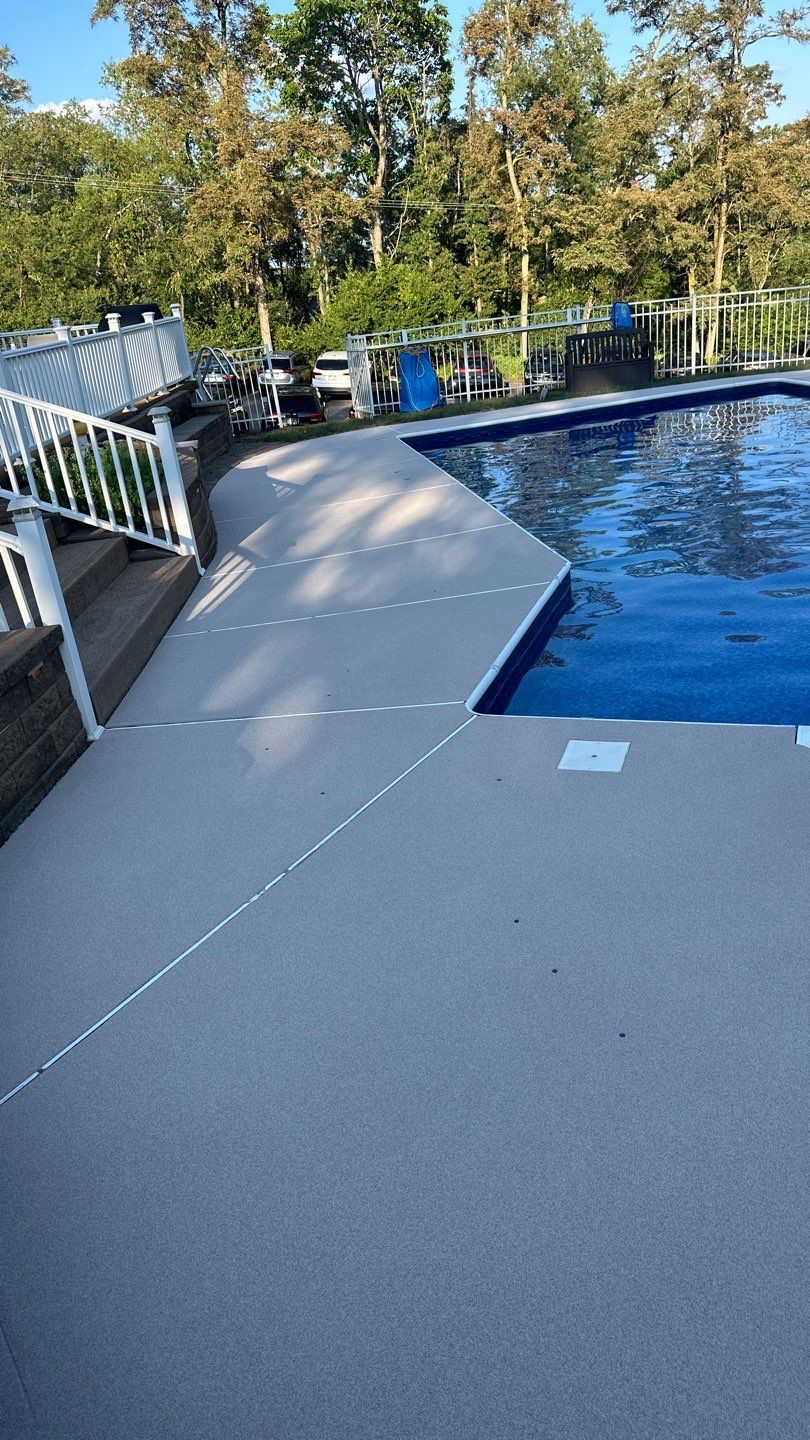 Pool Deck Project in Monroeville by Floors in a Day, Inc