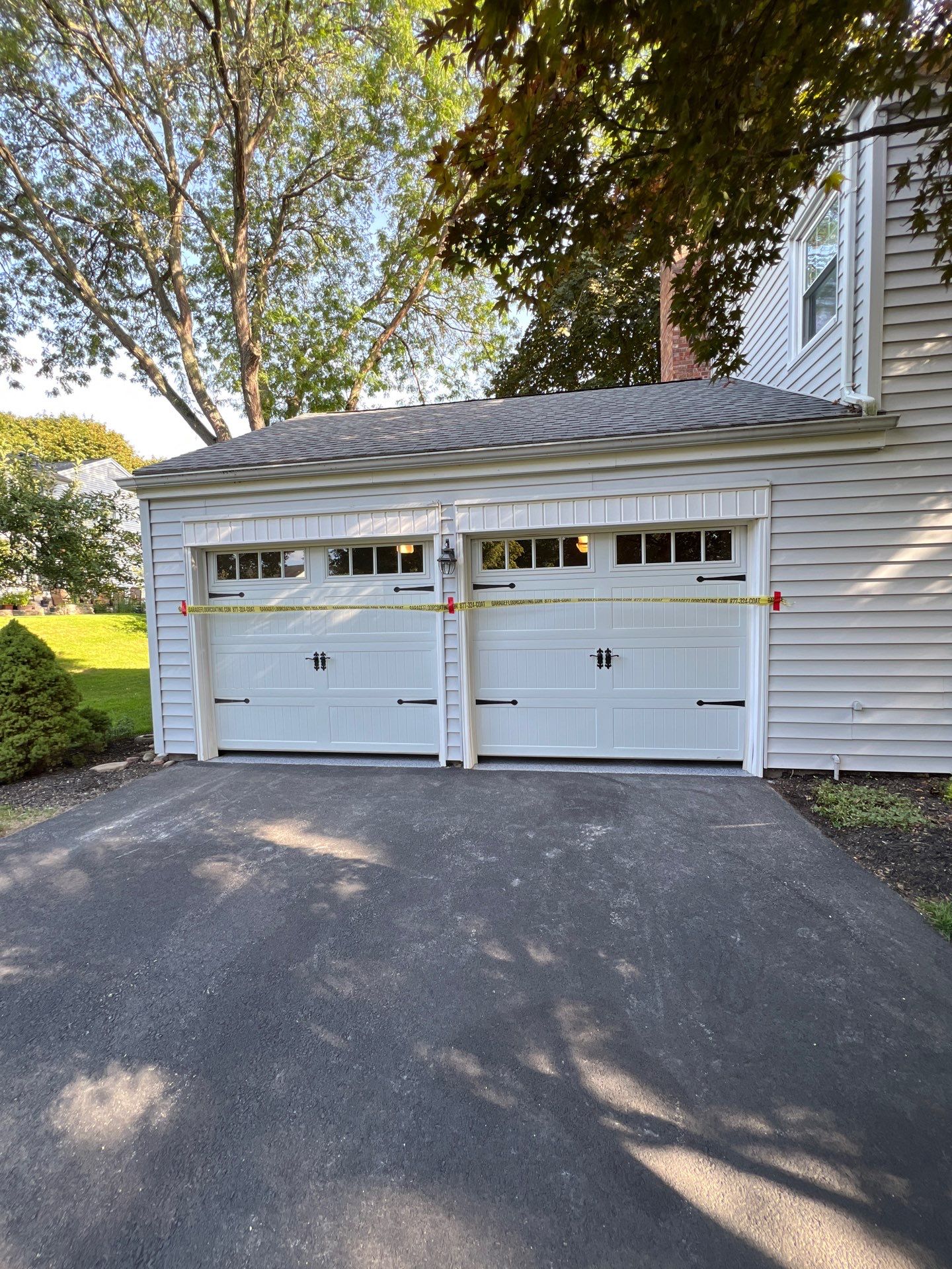 Vintage Silverado Garage Coating  by NG Masonry & Construction LLC