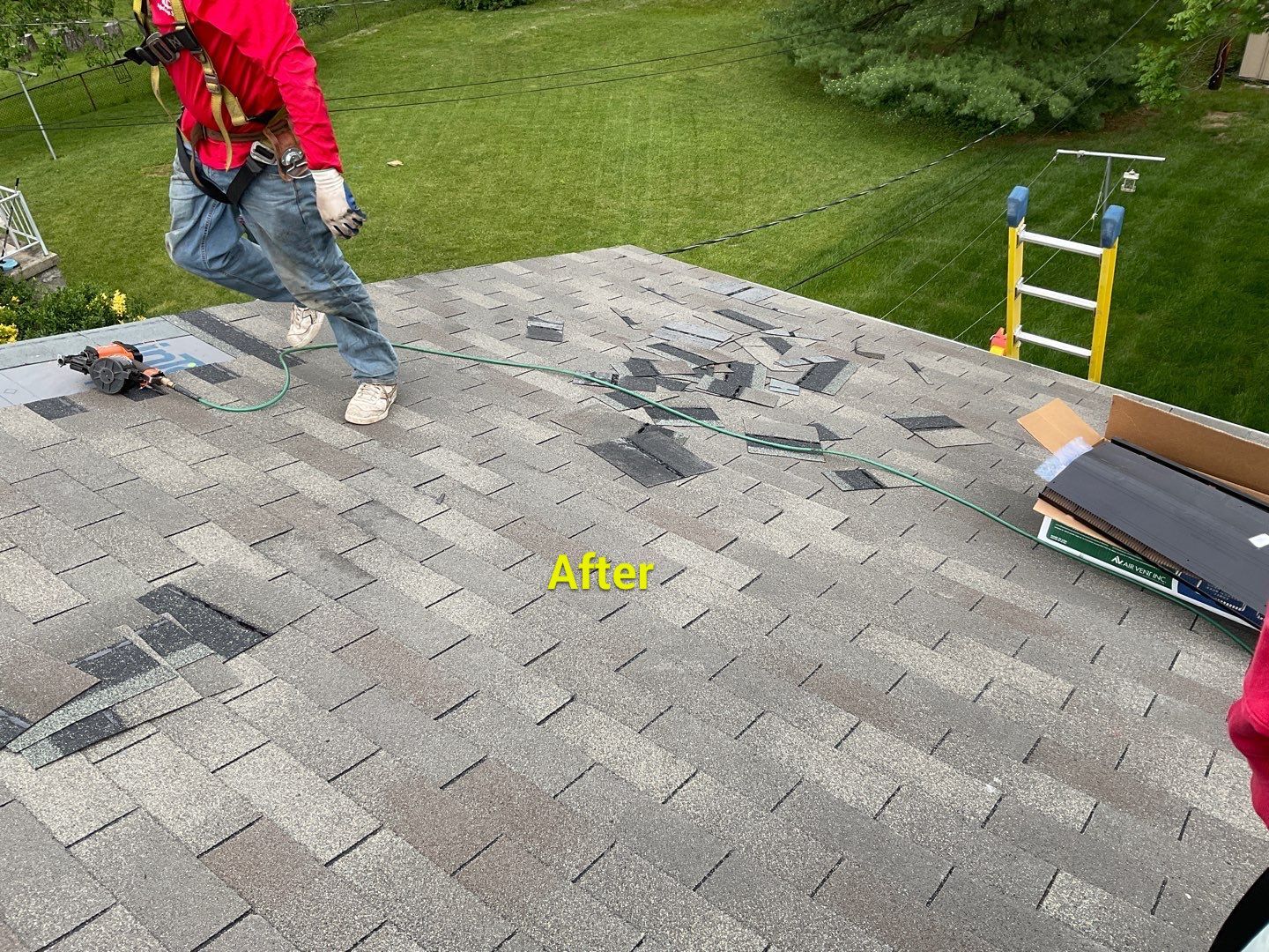 Residential Roofing Installation using CertainTeed Shingles by Alpha Design Services