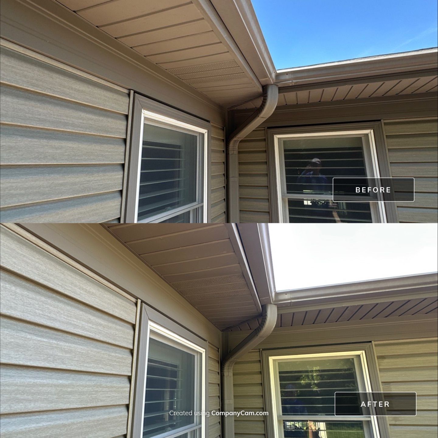 Project in Hoffman Estates by Simmons Power & Soft Washing