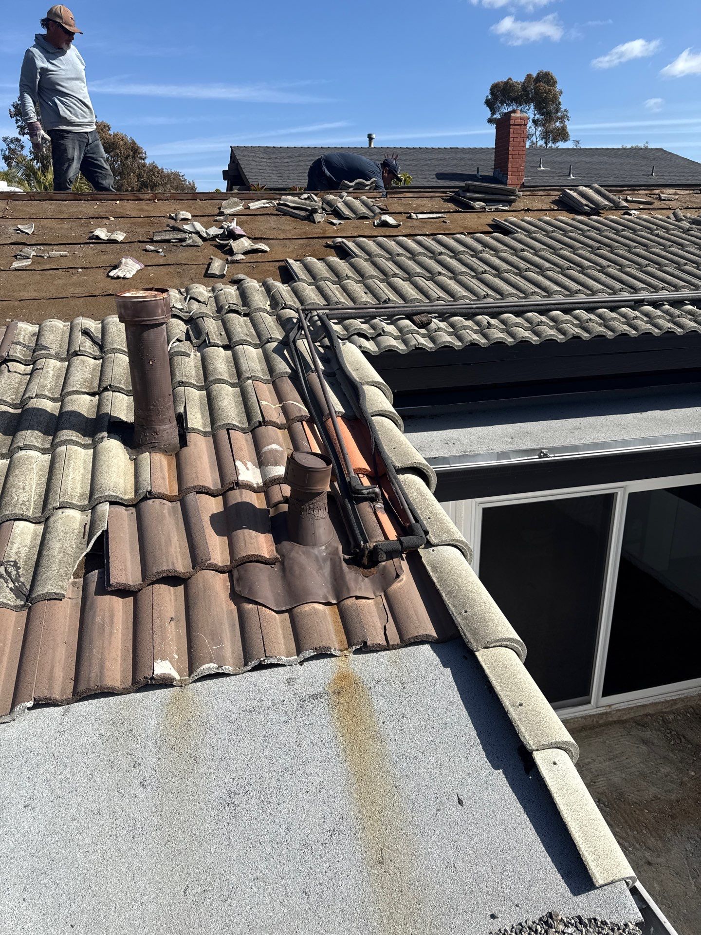 Installation of New Piping on Roof, Toilet, and Shower by Us Plumbing