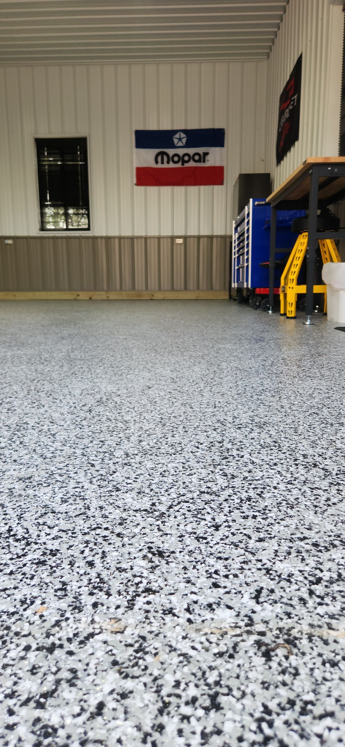 Exciting Garage Transformation by Elite Floor Solutions