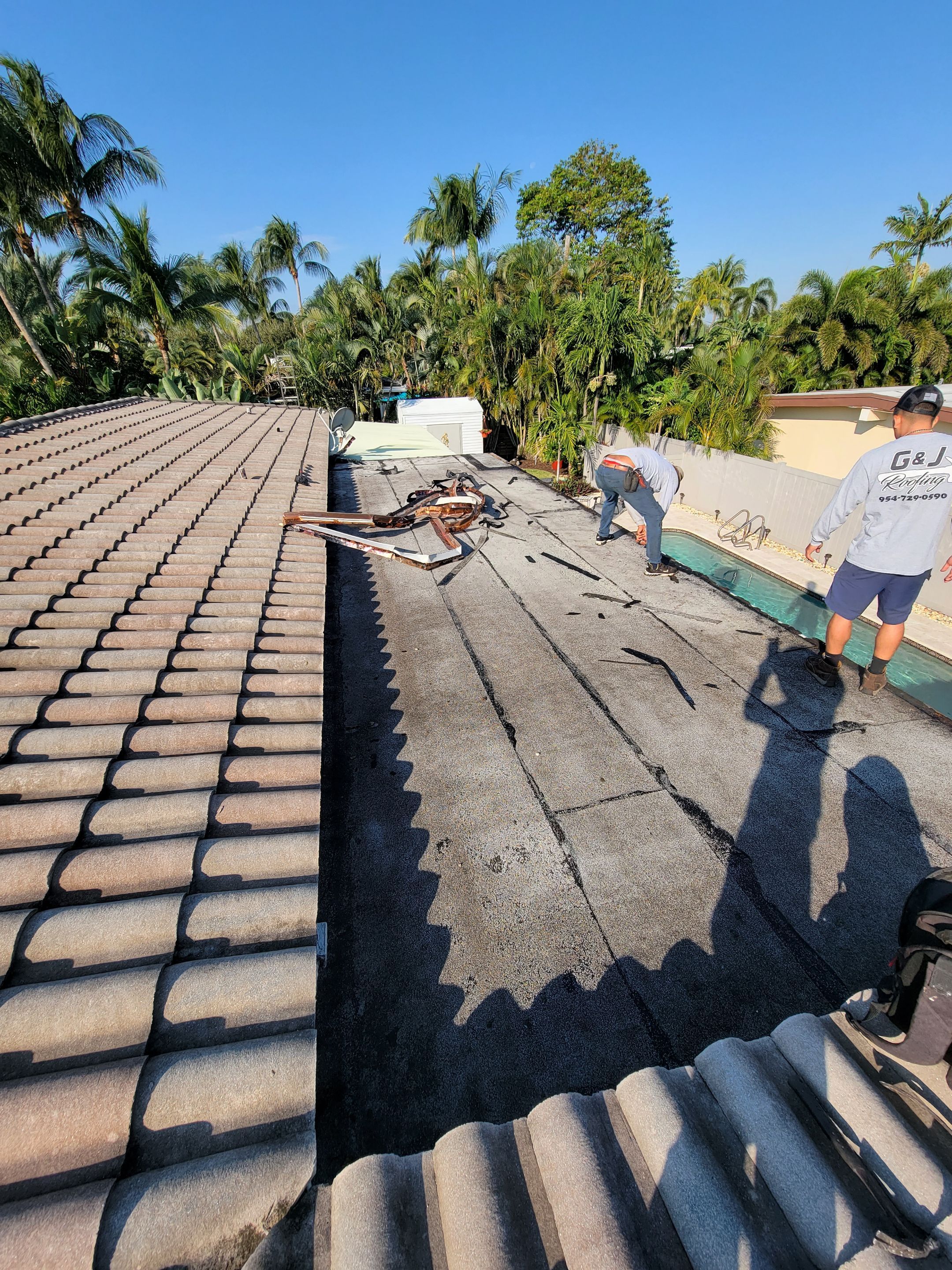 Inlet Dr., Fort Lauderdale, FL by G&J Roofing 