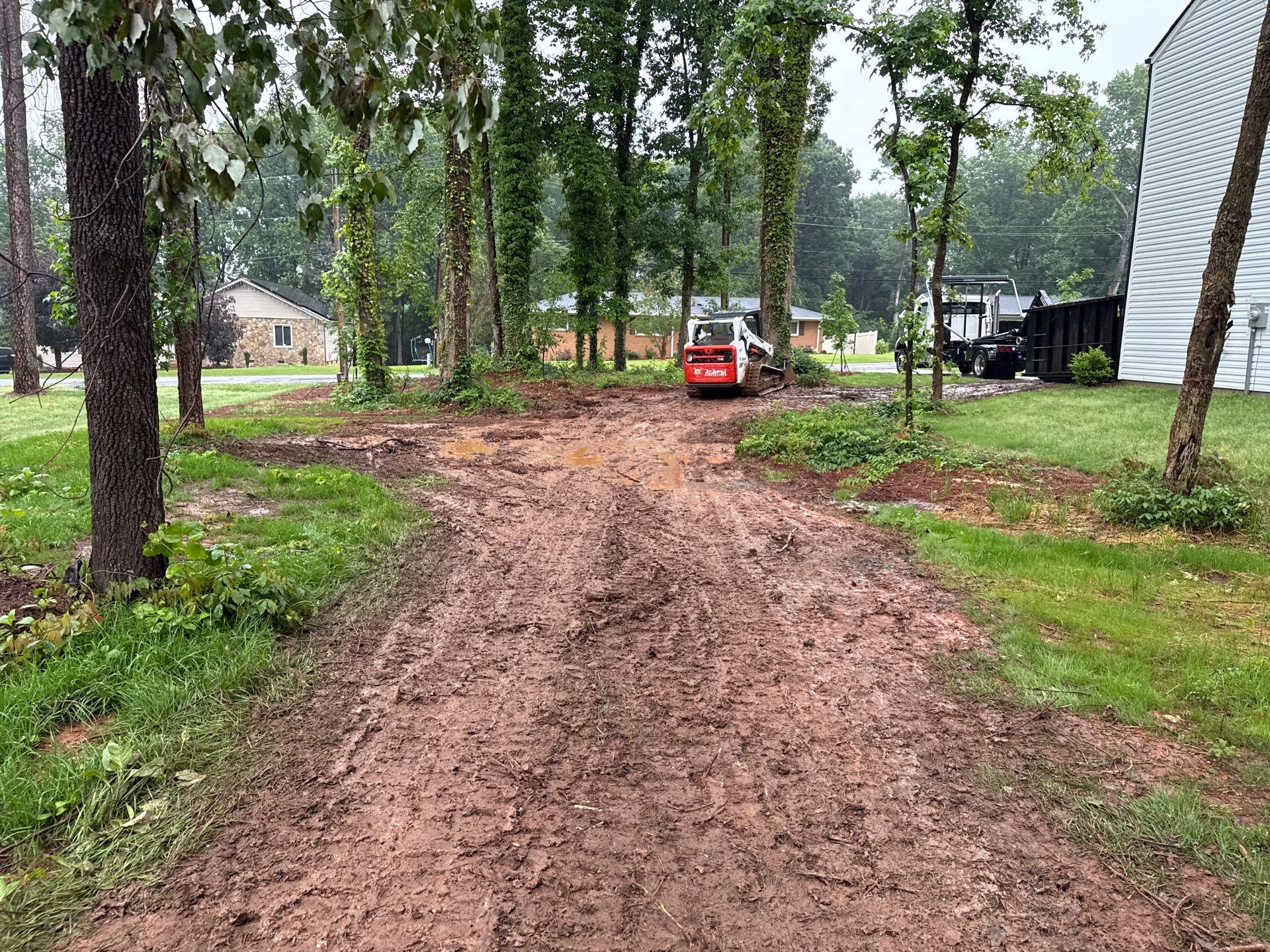 Project in Charlotte by Badger Hauling