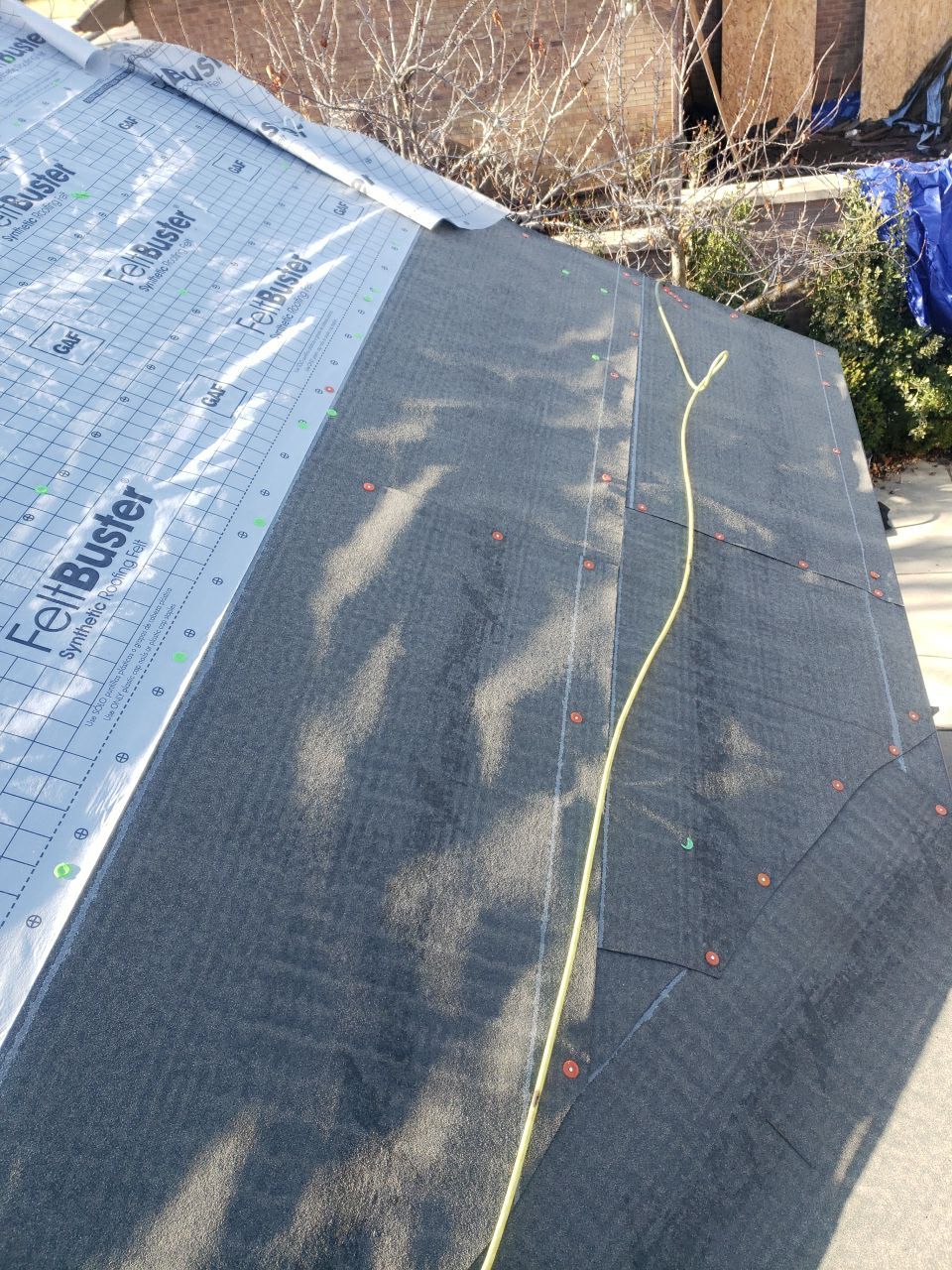 Storm Damaged Roof using GAF Timberline HDZ - Lifetime Shingle by The Roof Doctor