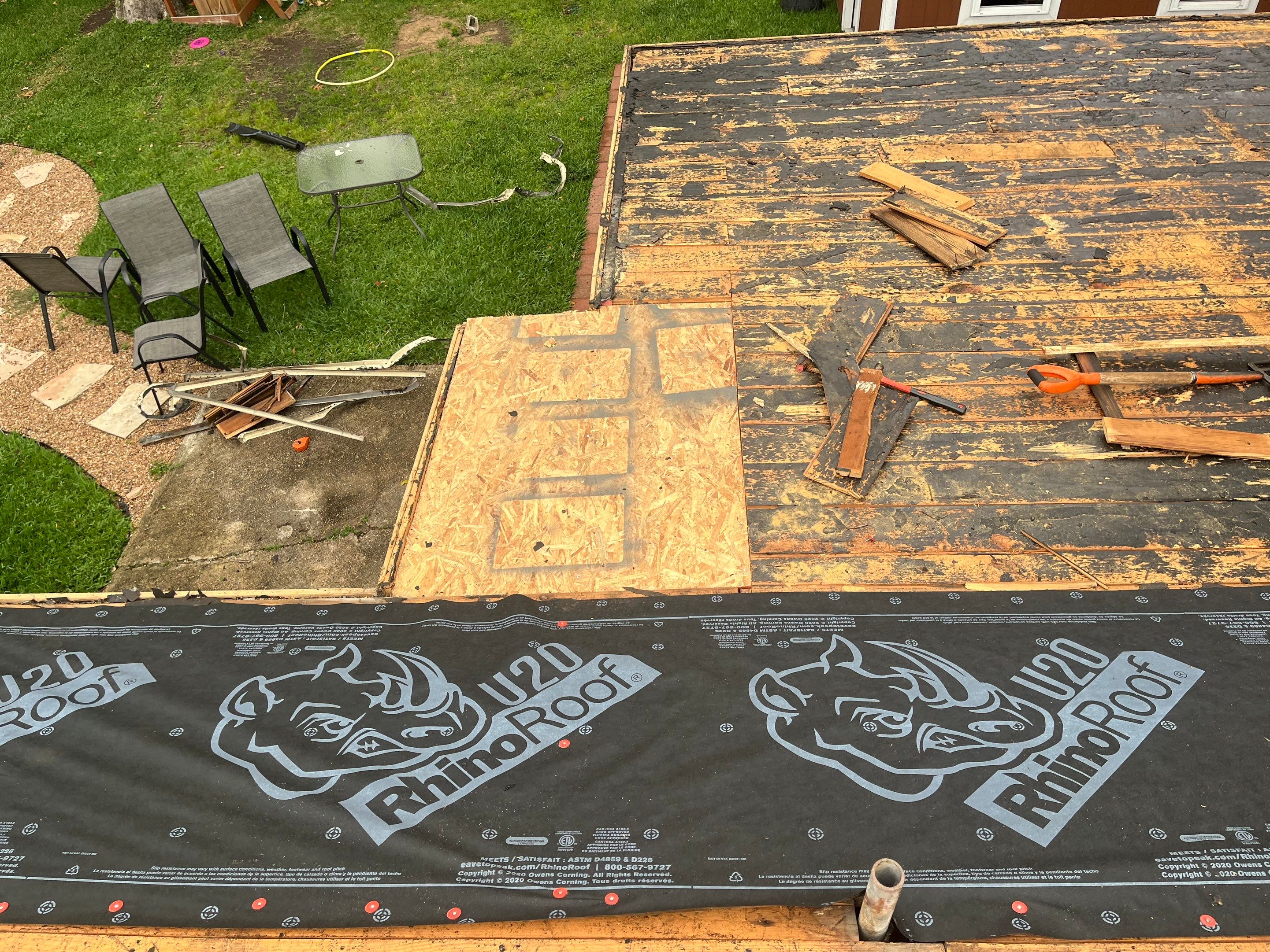 Residential Roofing Installation using Owen's Corning Duration by Roof Concepts Construction